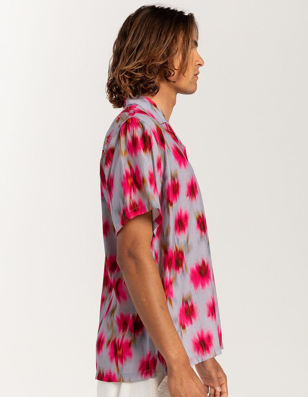 RSQ Mens Textured Floral Shirt - MULTI Product Image