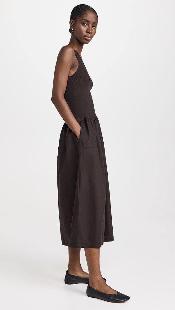 Proenza Schouler White Label Malia Dress In Peached Poplin | Shopbop Product Image