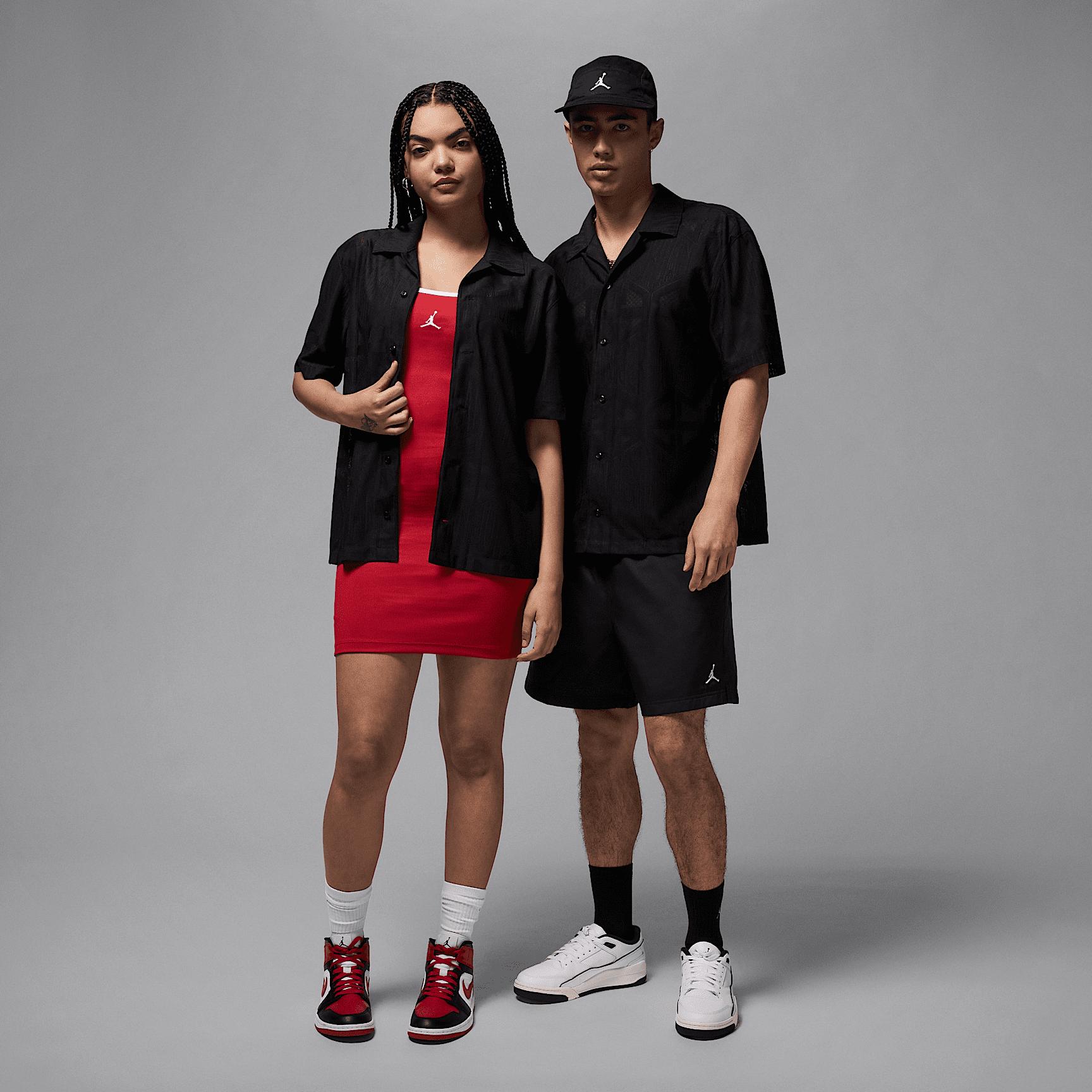 Mens Jordan Flight Short-Sleeve Knit Top | HF9363-010 Product Image