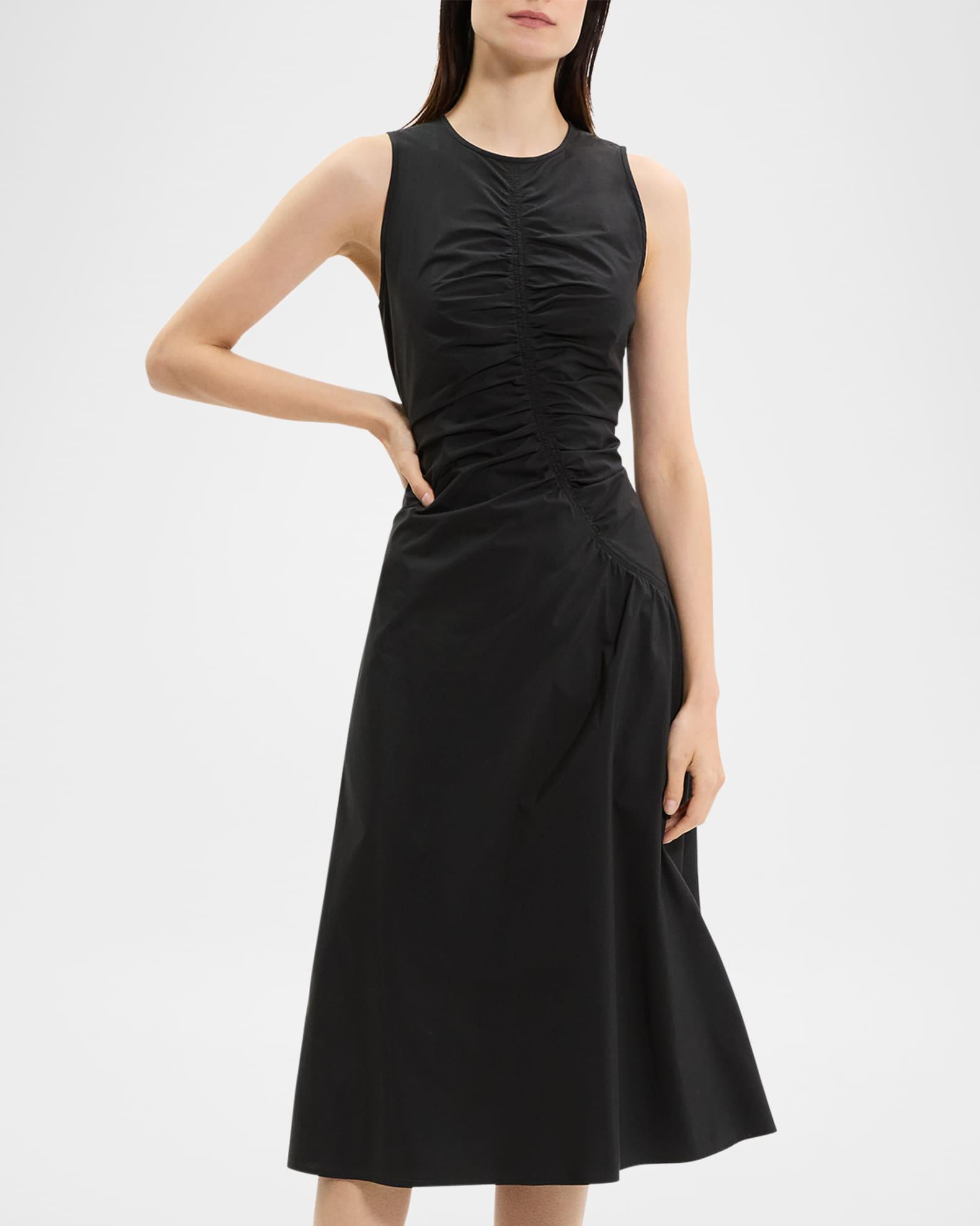 Asymmetric Ruched Tank Dress Product Image