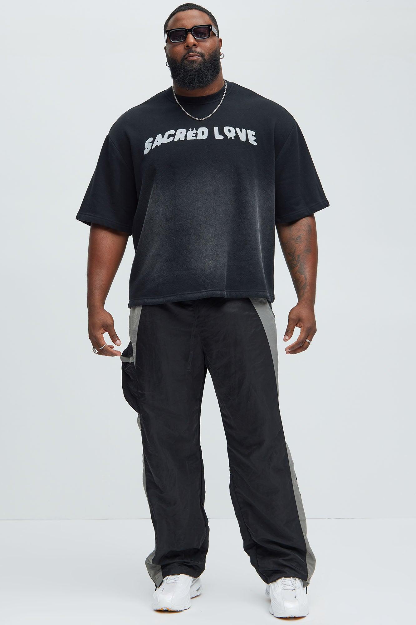 Tyson Sacred Love Relaxed Short Sleeve Tee - Black Product Image