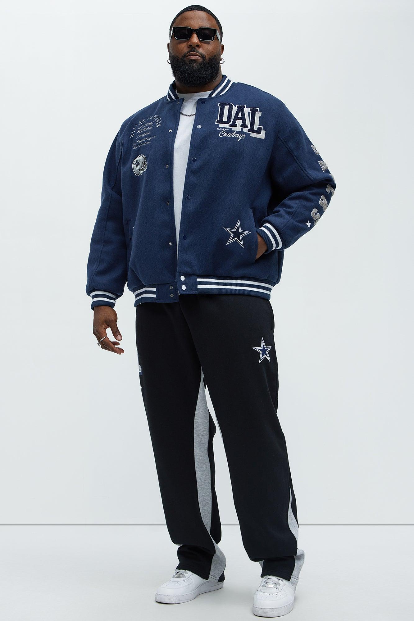 Cowboys Touchdown Jacket - Navy Product Image