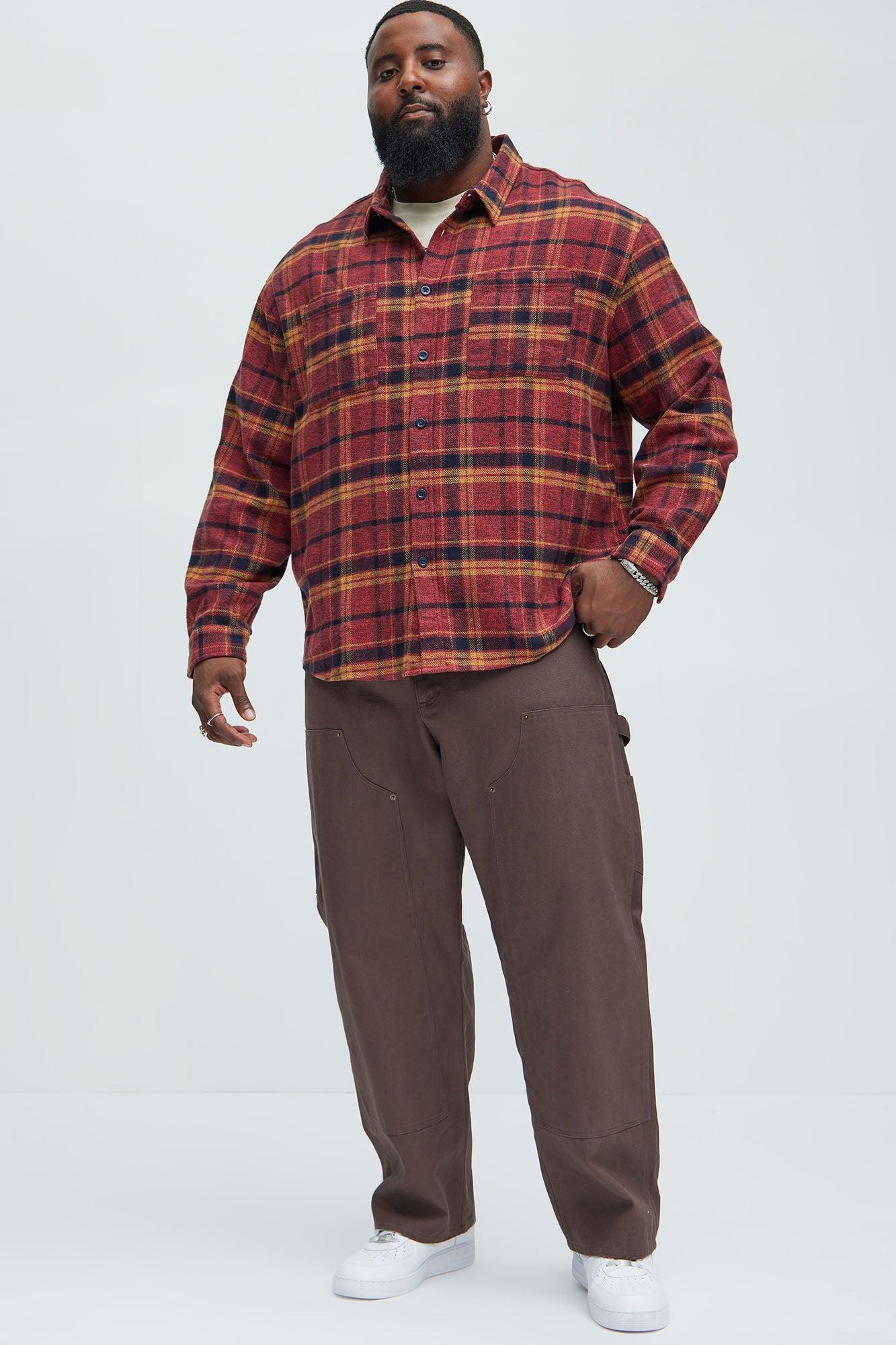 Yuill Plaid Flannel Shirt - Multi Color Male Product Image