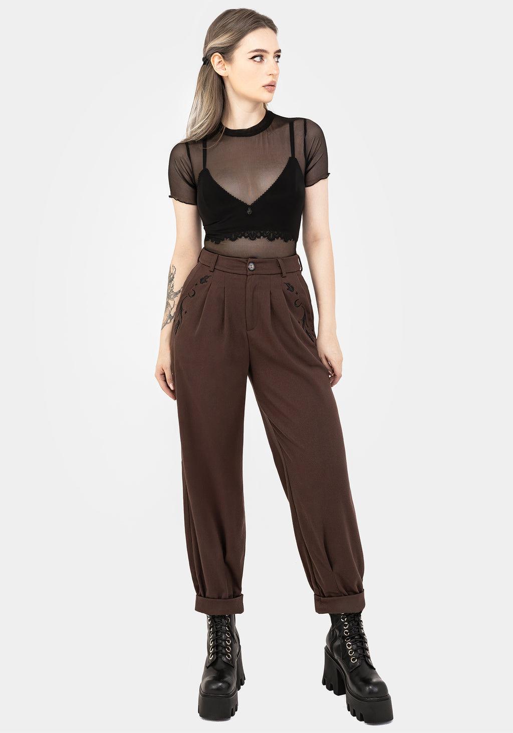 Dianne Embroidered Balloon Trousers Product Image