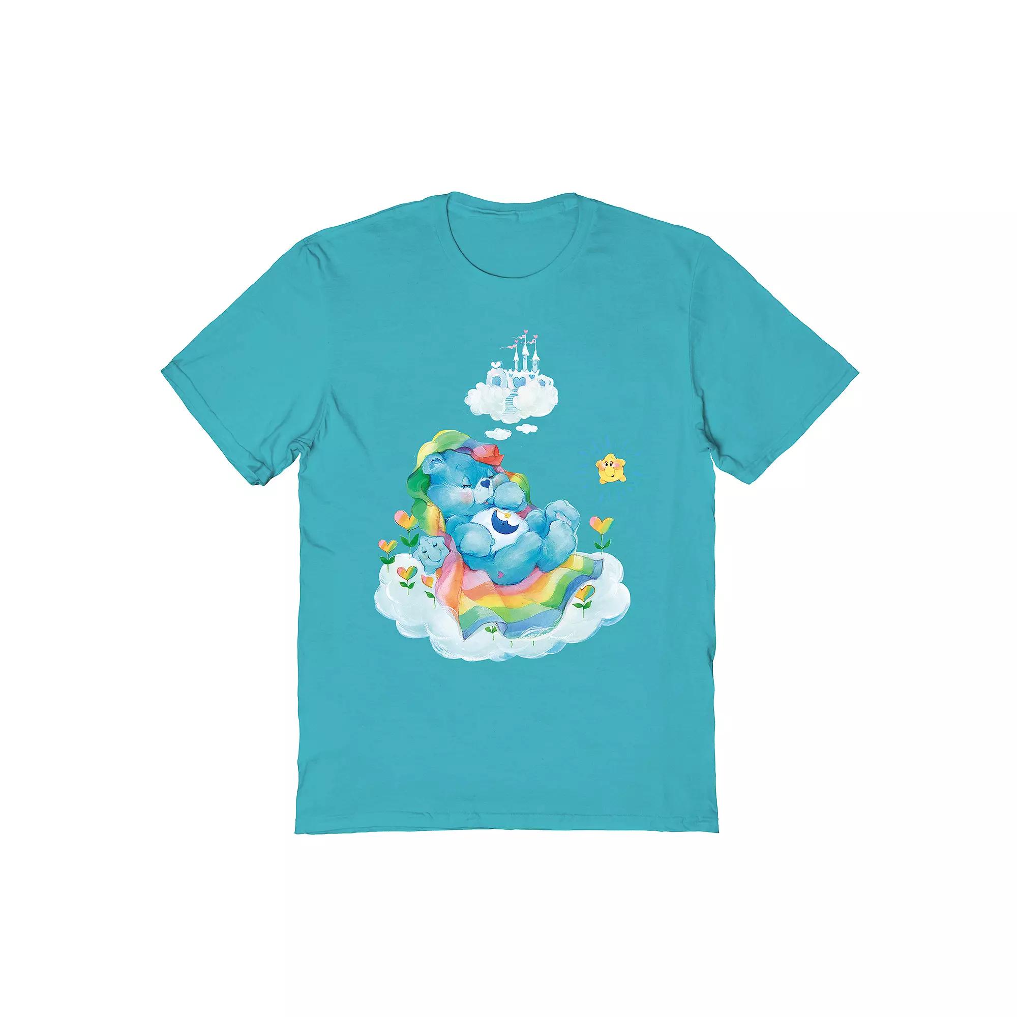 Men's Care Bear T-Shirt, Size: XL, Tropical Blue Product Image