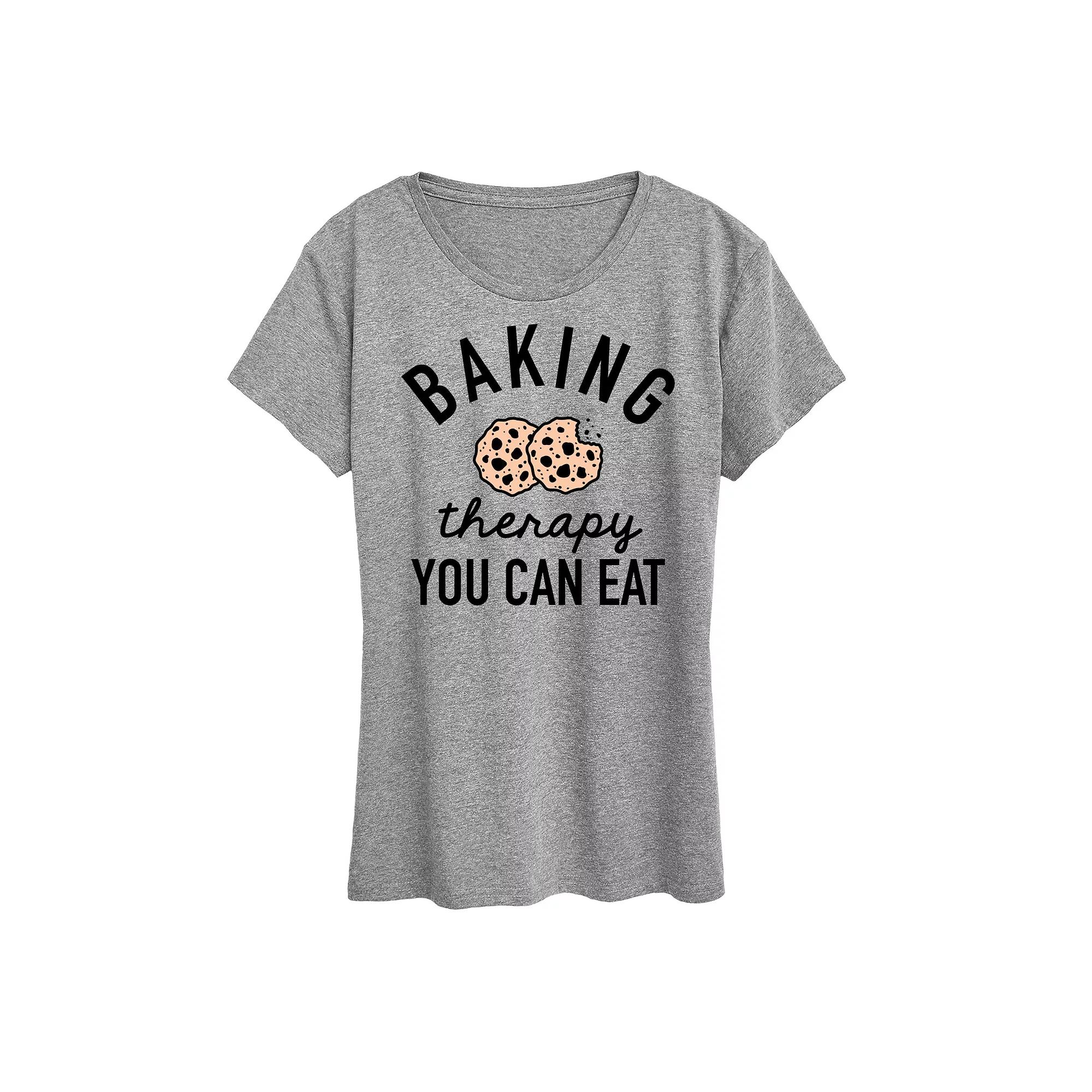 Women's Baking Therapy Graphic Tee,  Product Image