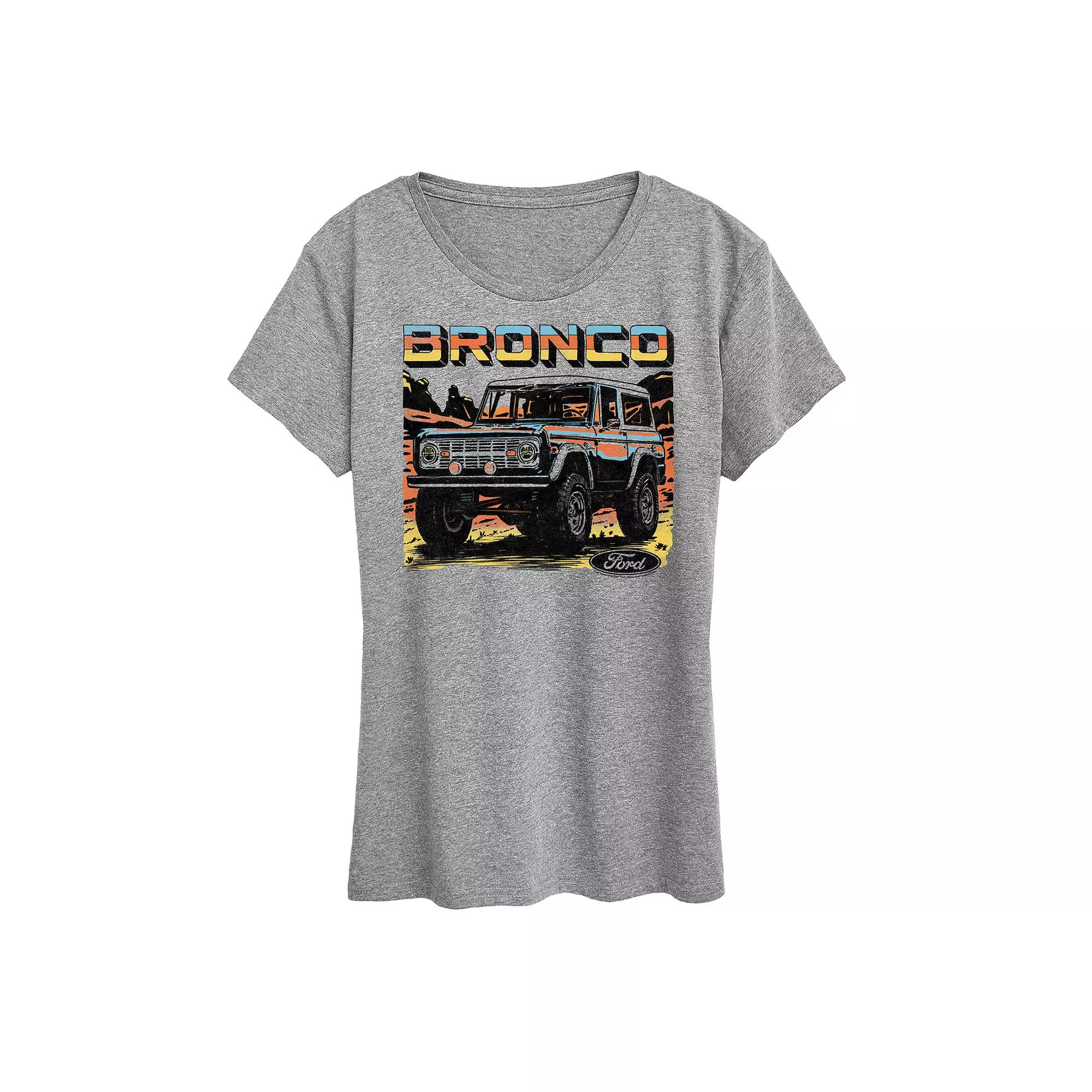 Women's Ford Bronco Illustration Graphic Tee,  Product Image