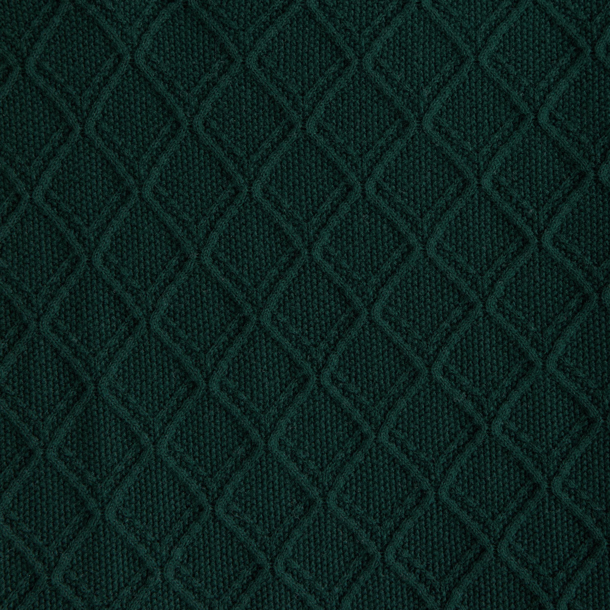 Preppy Tipped Johnny Collar Sweater Polo Product Image