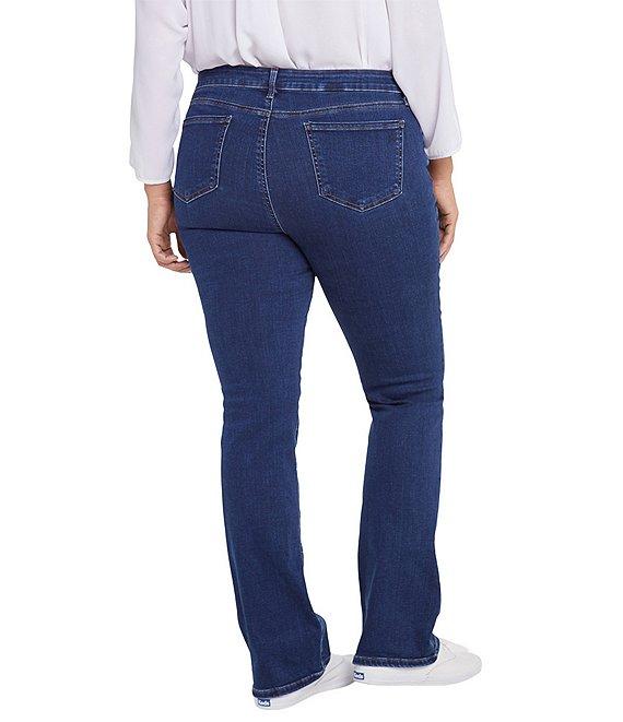 NYDJ Plus Size Barbara Bootcut High Rise Stretch Denim Jeans Product Image