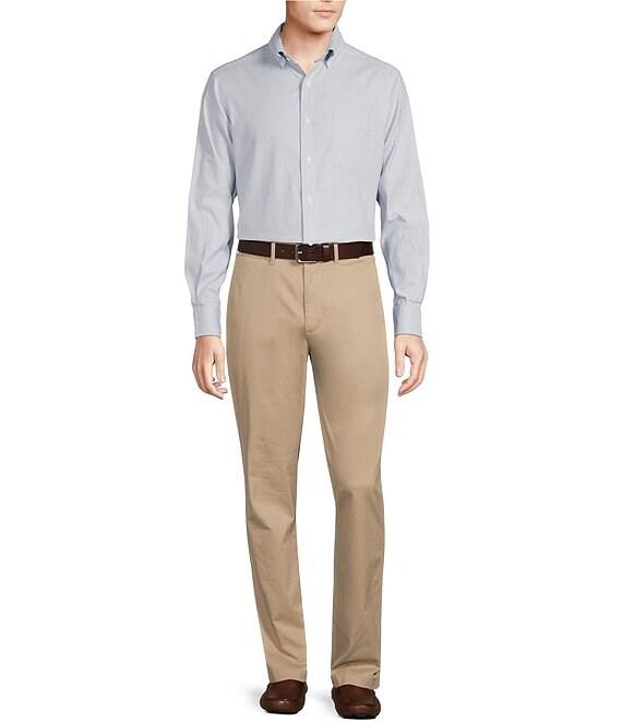 Cremieux Blue Label Micro-Stripe Oxford Long Sleeve Woven Shirt Product Image