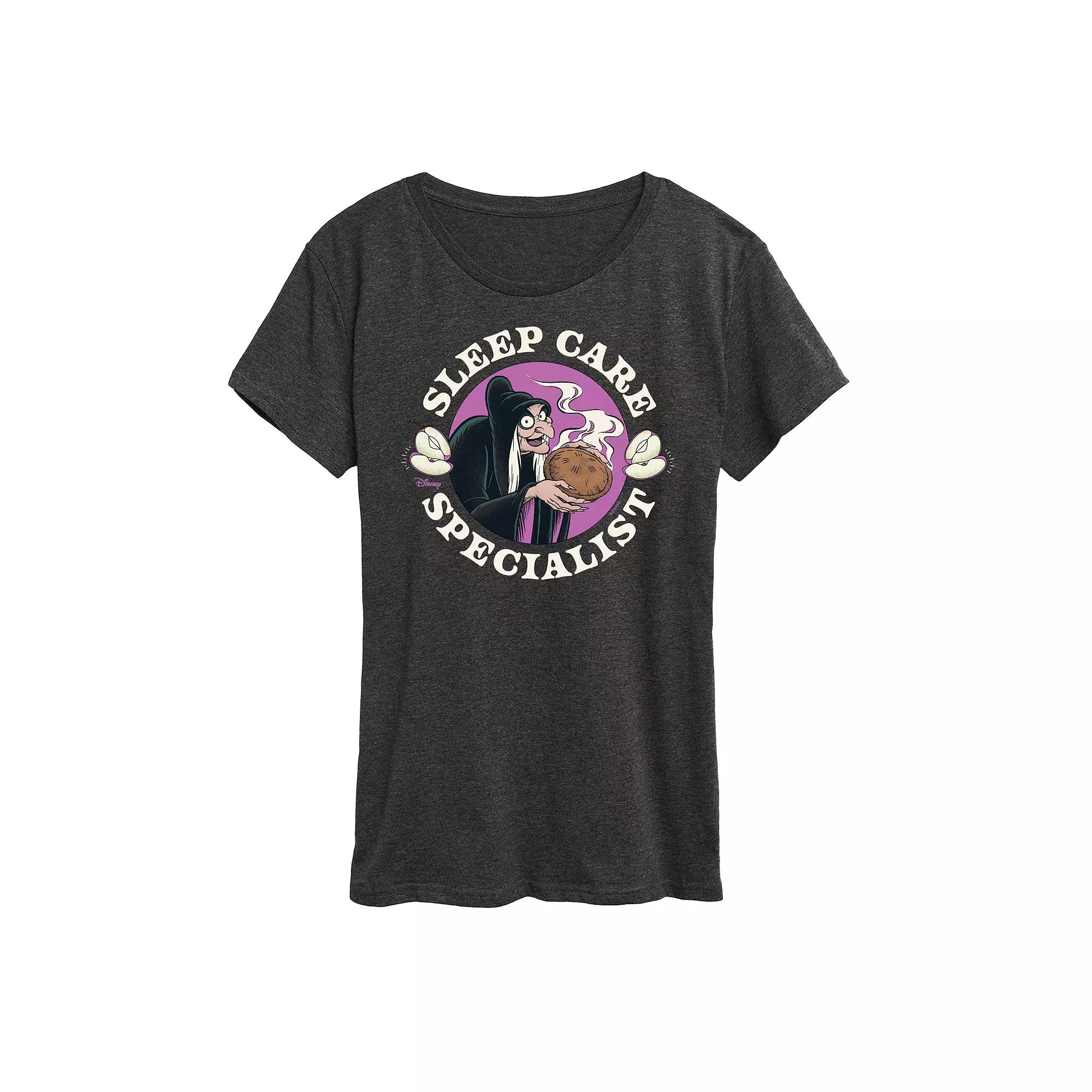 Disney's Snow White and the Seven Dwarfs Evil Queen Women's Sleep Care Graphic Tee,  Product Image