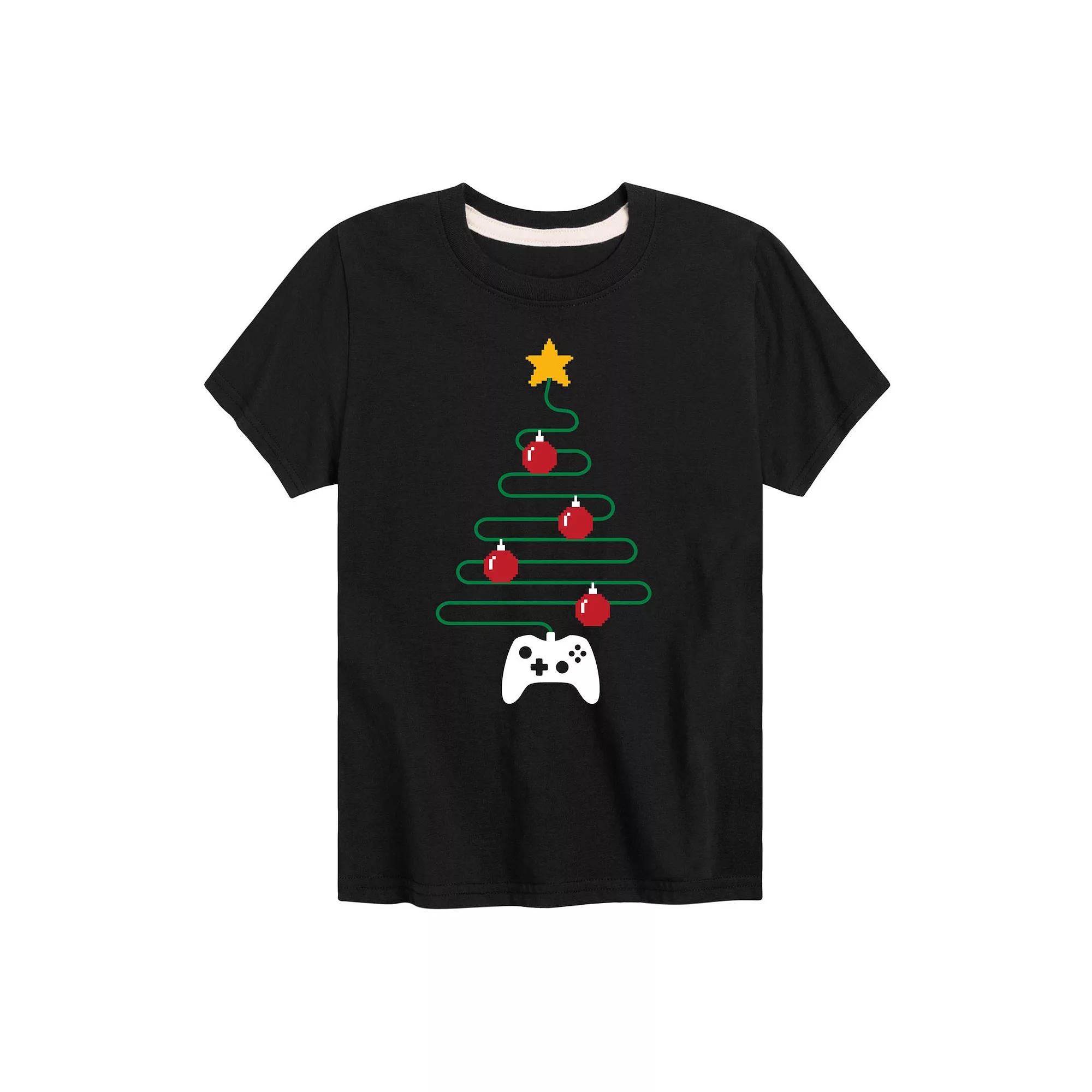 Boys 8-20 Game Controller Tree Graphic Tee, Kids Unisex,  Product Image