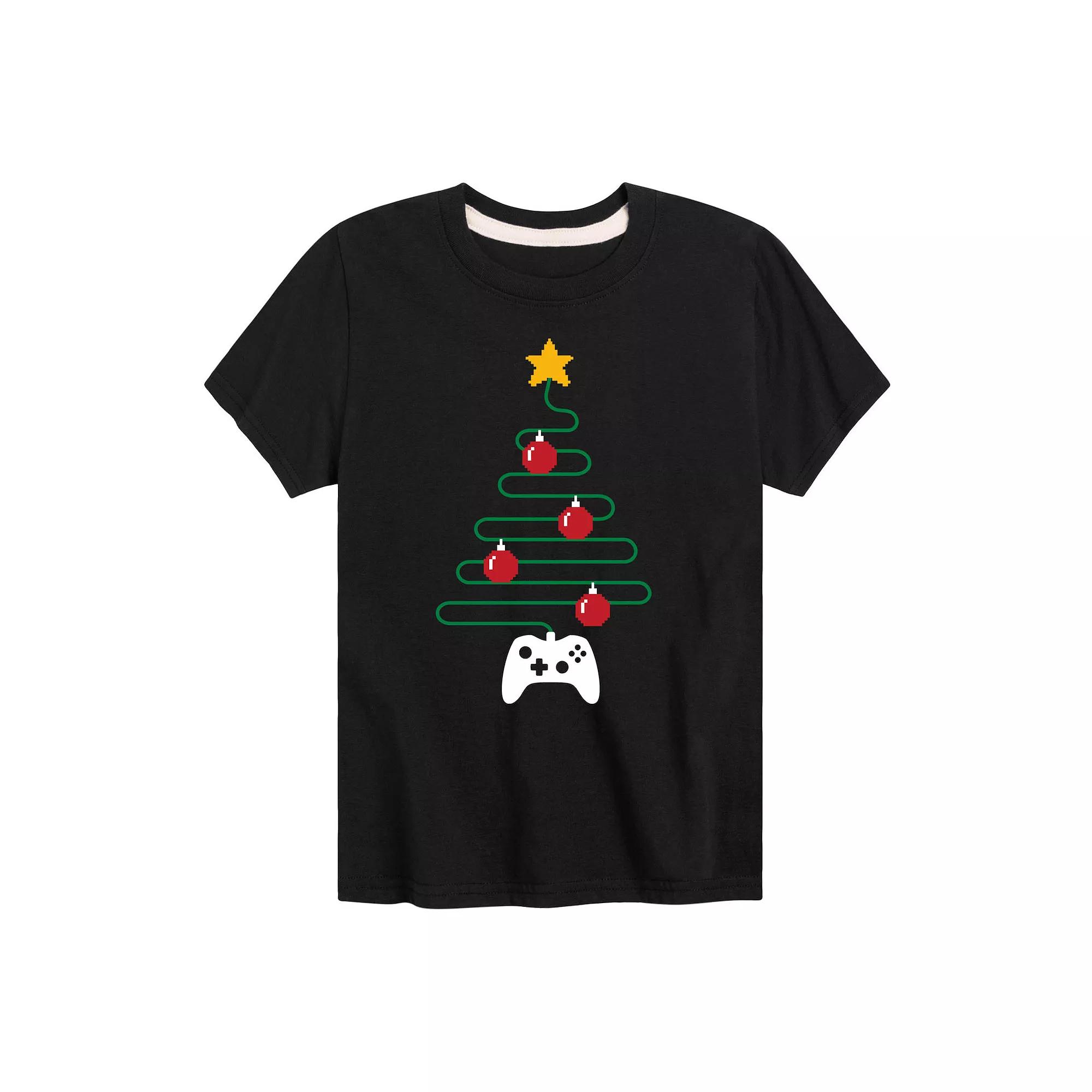 Boys 8-20 Game Controller Tree Graphic Tee, Kids Unisex,  Product Image