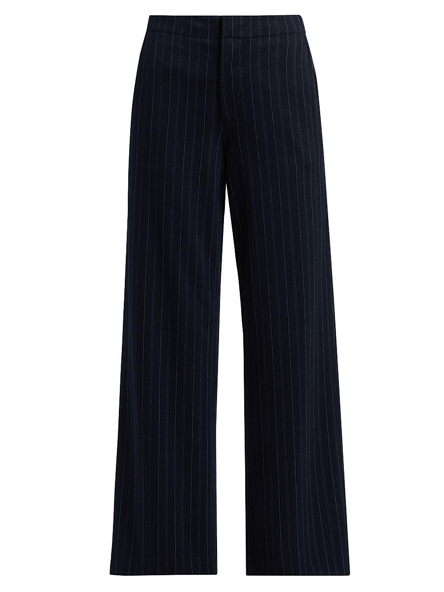 Womens Irina Striped Ponte Pants Product Image