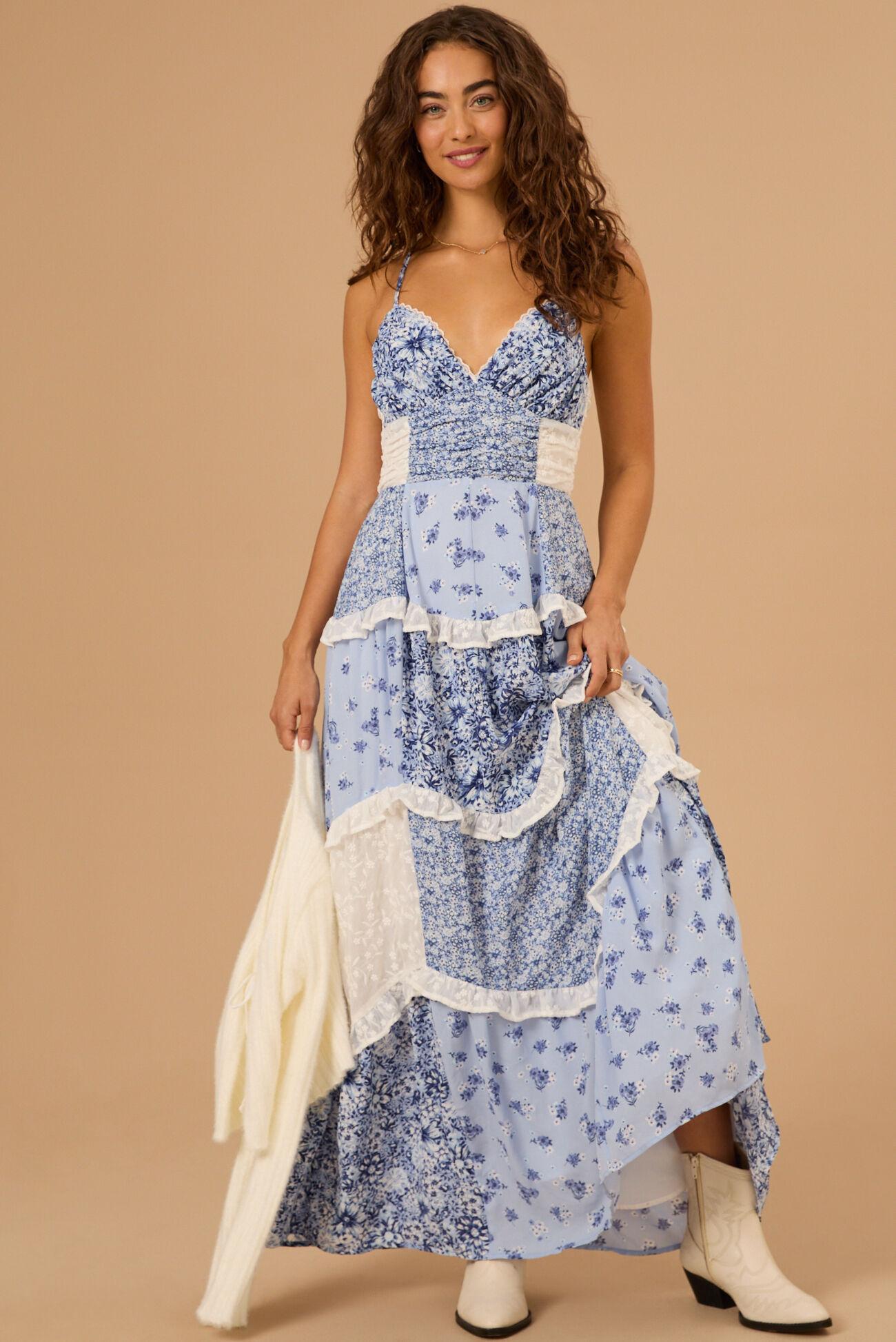 Adernlia Floral Maxi Dress Product Image
