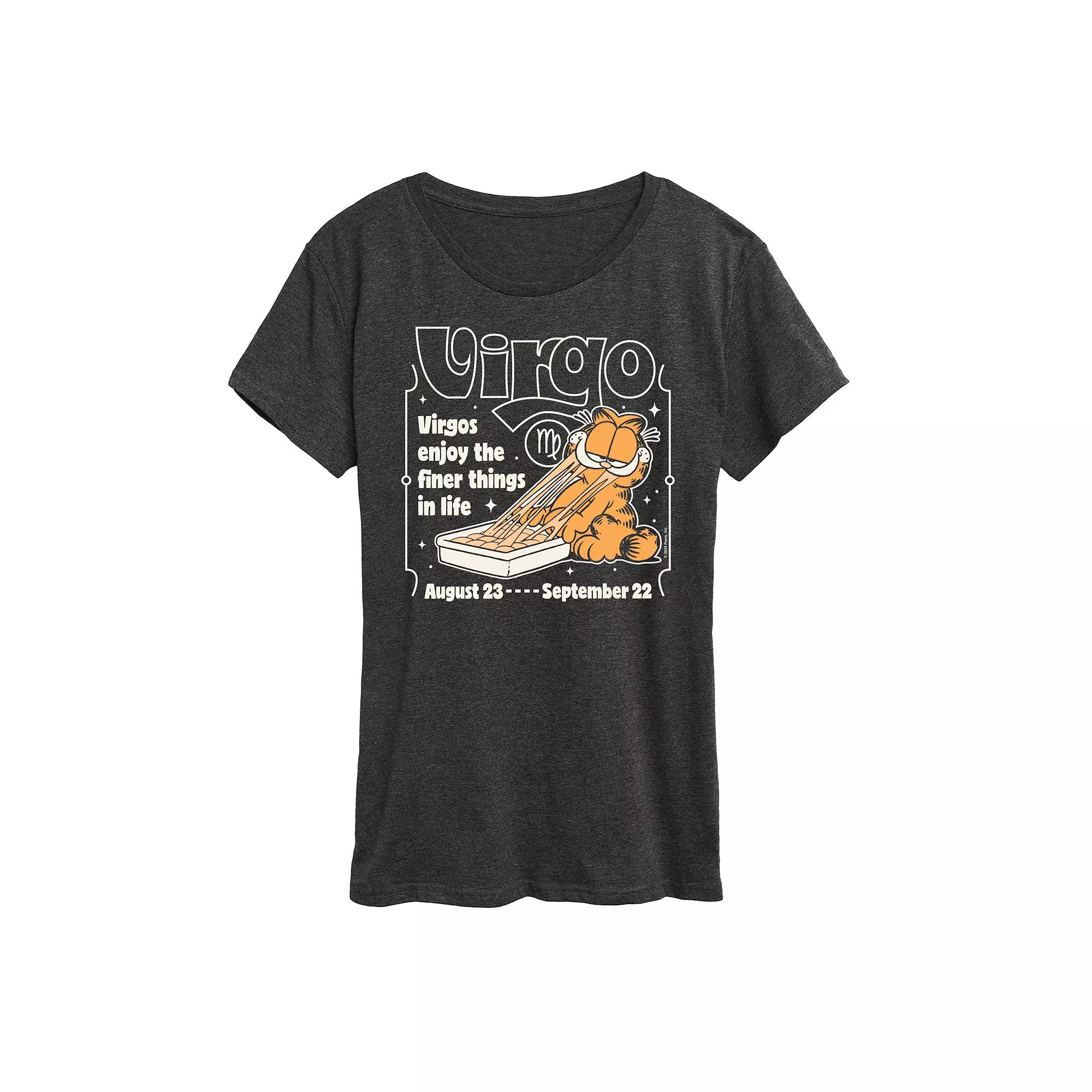 Plus Garfield Virgo Graphic Tee, Women's,  Product Image