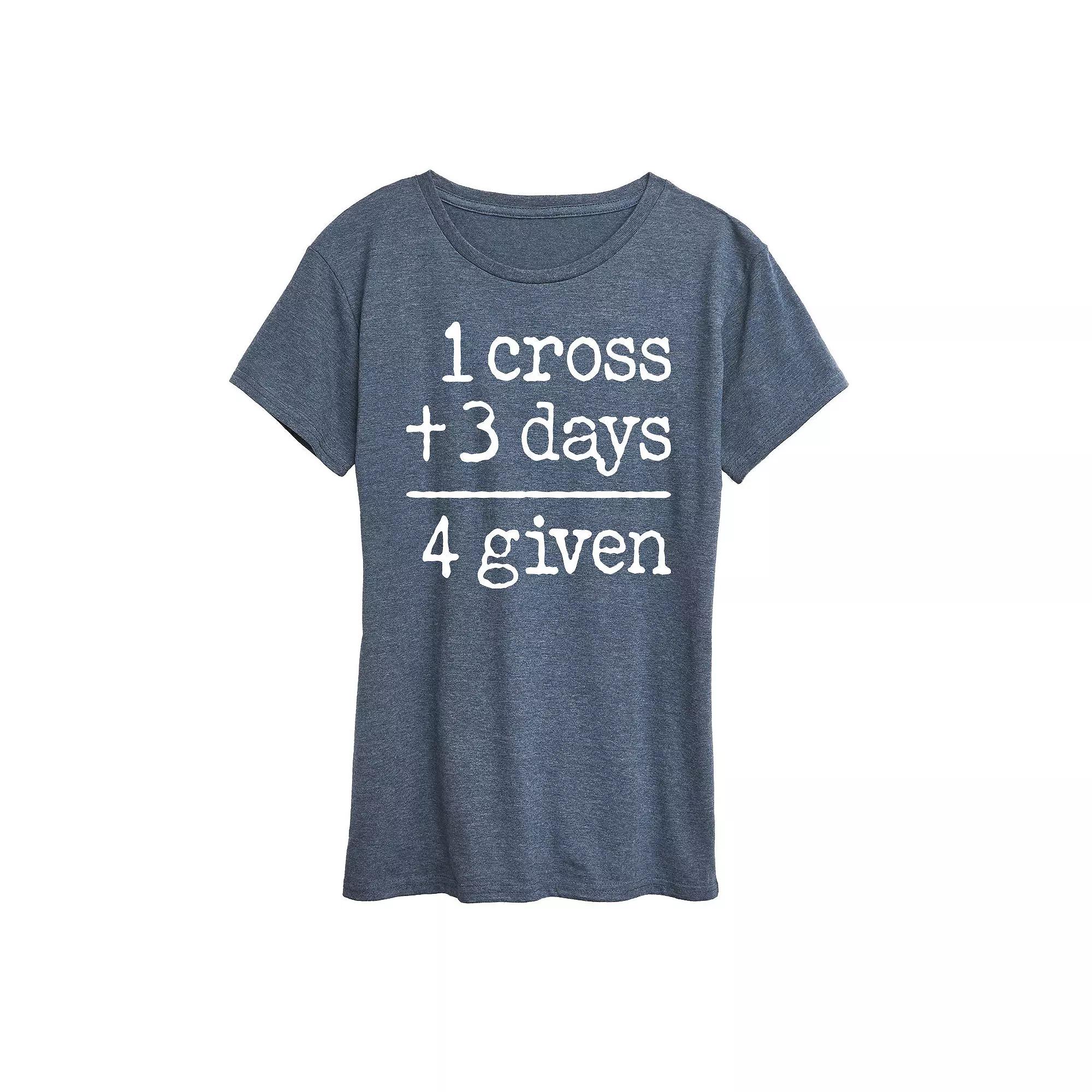 Women's One Cross Three Days Graphic Tee,  Product Image