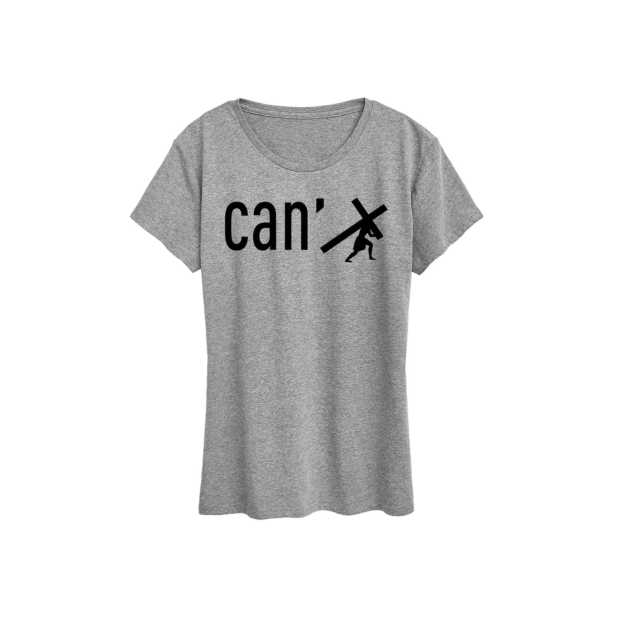 Women's Can With Jesus Graphic Tee,  Product Image