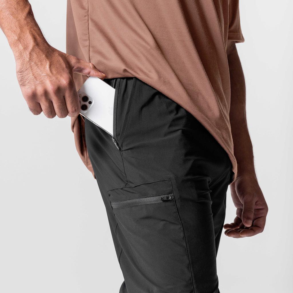 0656. Tetra-Lite® Standard Zip Jogger - Black Male Product Image