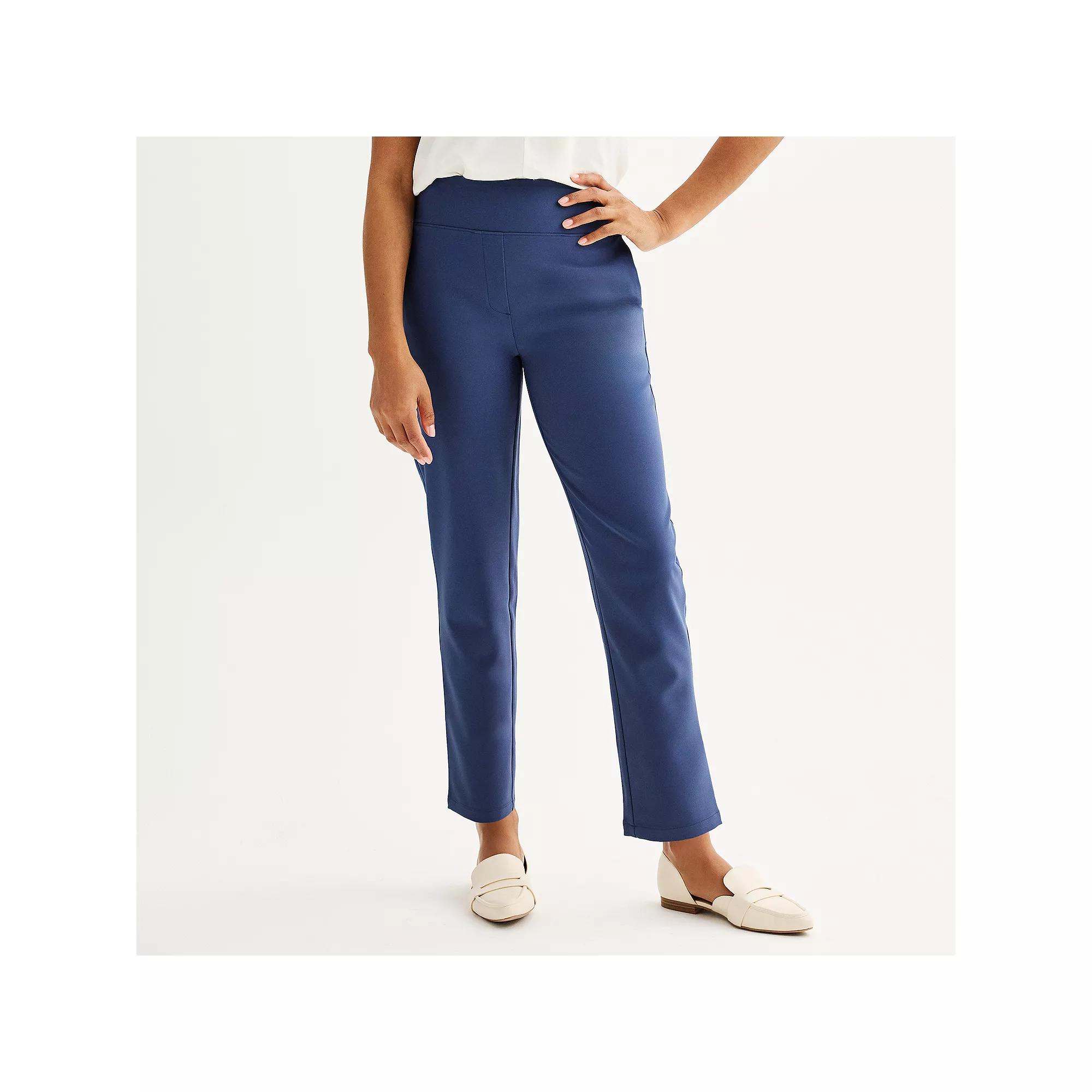 Petite Nine West Pull-On Ankle Pants, Women's,  Product Image