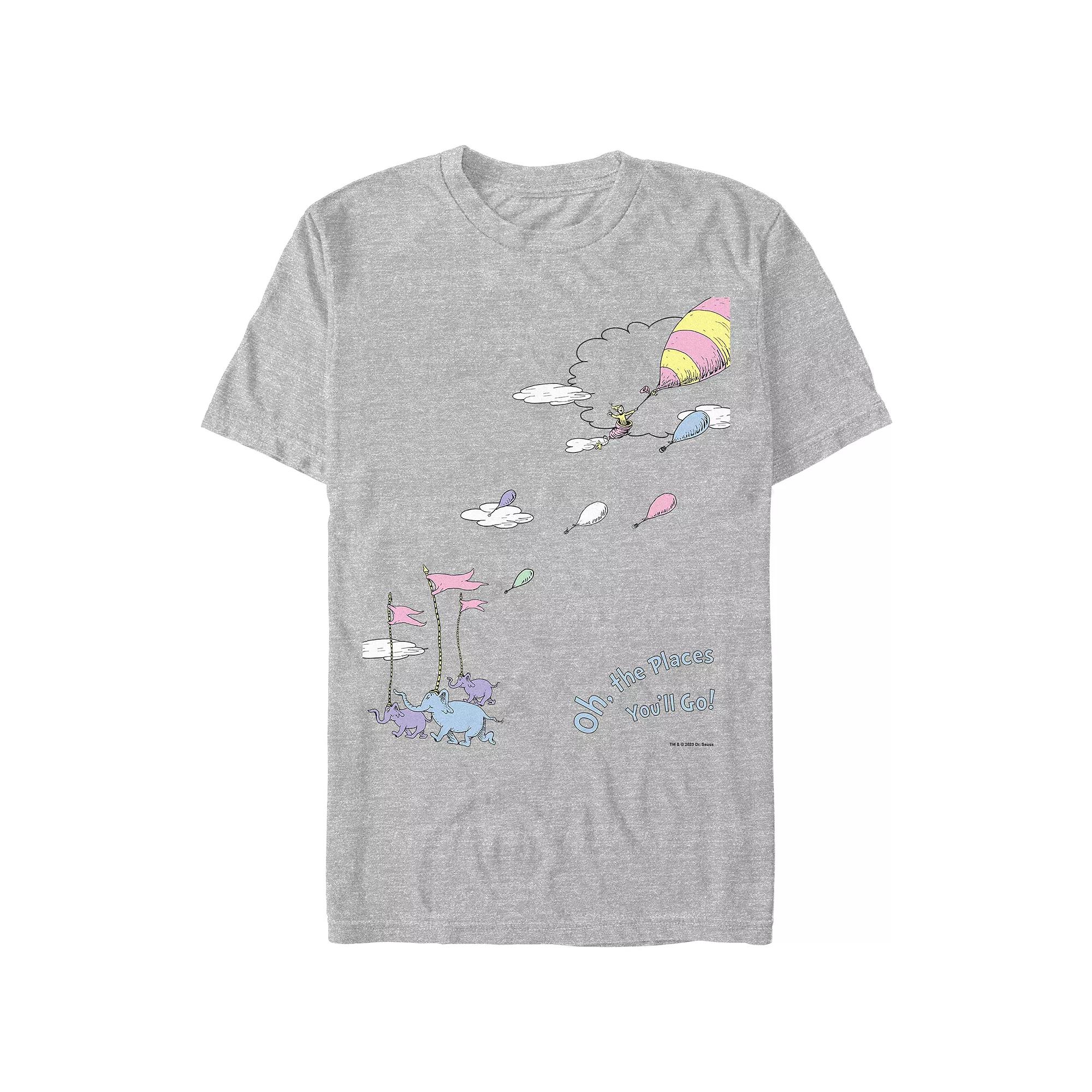 Men's Dr. Seuss Oh The Places You'll Go Graphic Tee,  Product Image