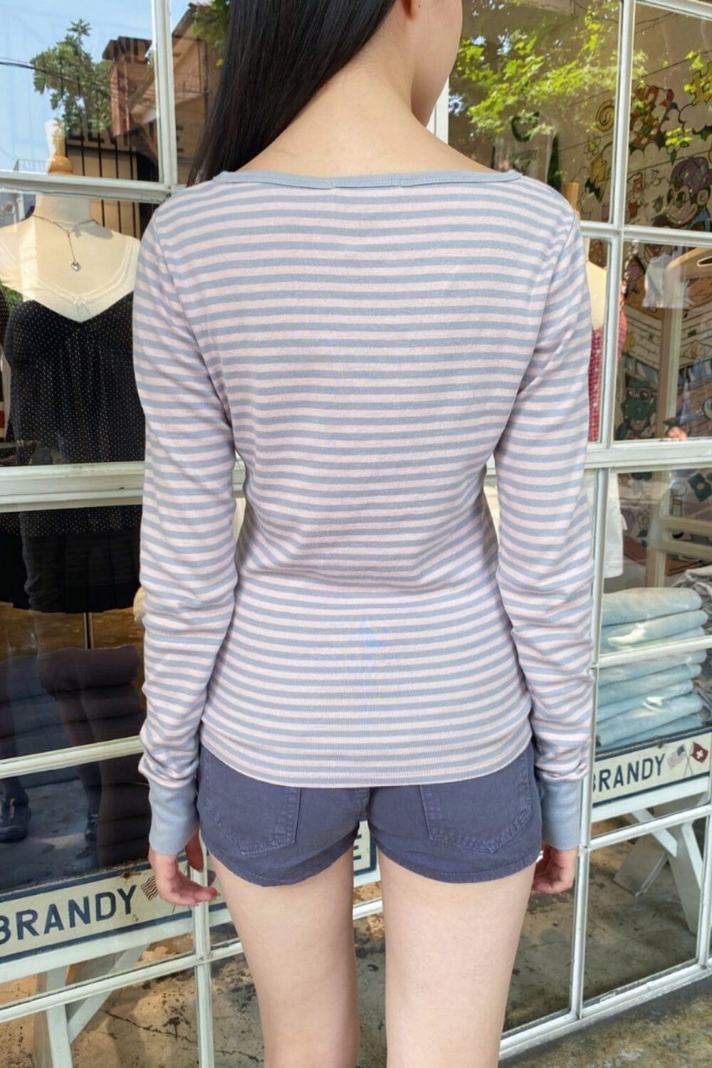 Zelly Striped Top Product Image