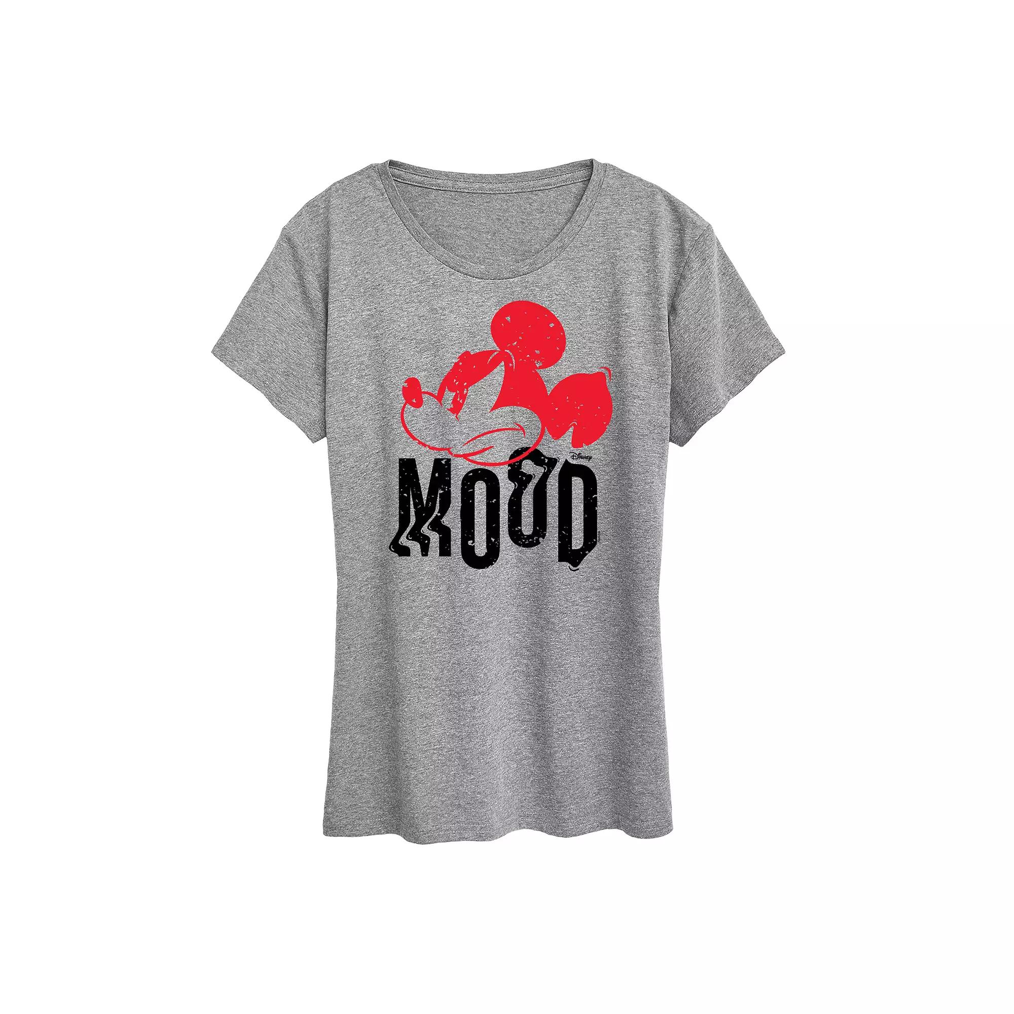 Disney's Mickey Mouse Women's Mood Graphic Tee,  Product Image