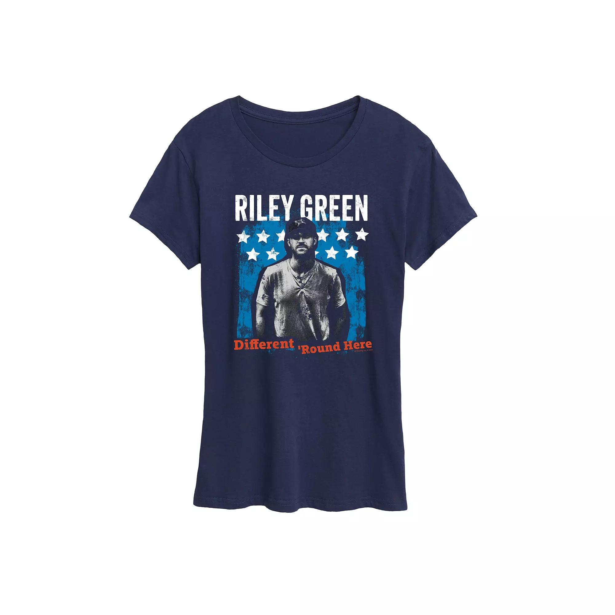 Women's Riley Green Different 'Round Here Graphic Tee,  Product Image