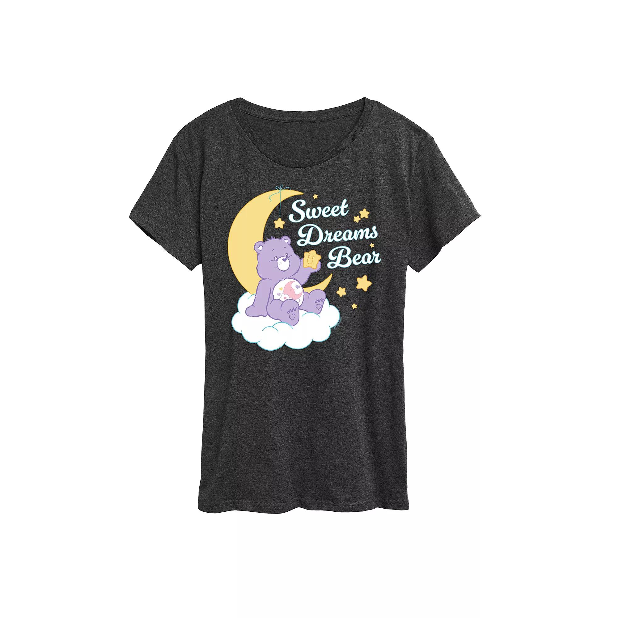 Women's Care Bears Sweet Dreams Bear Graphic Tee, Girl's,  Product Image