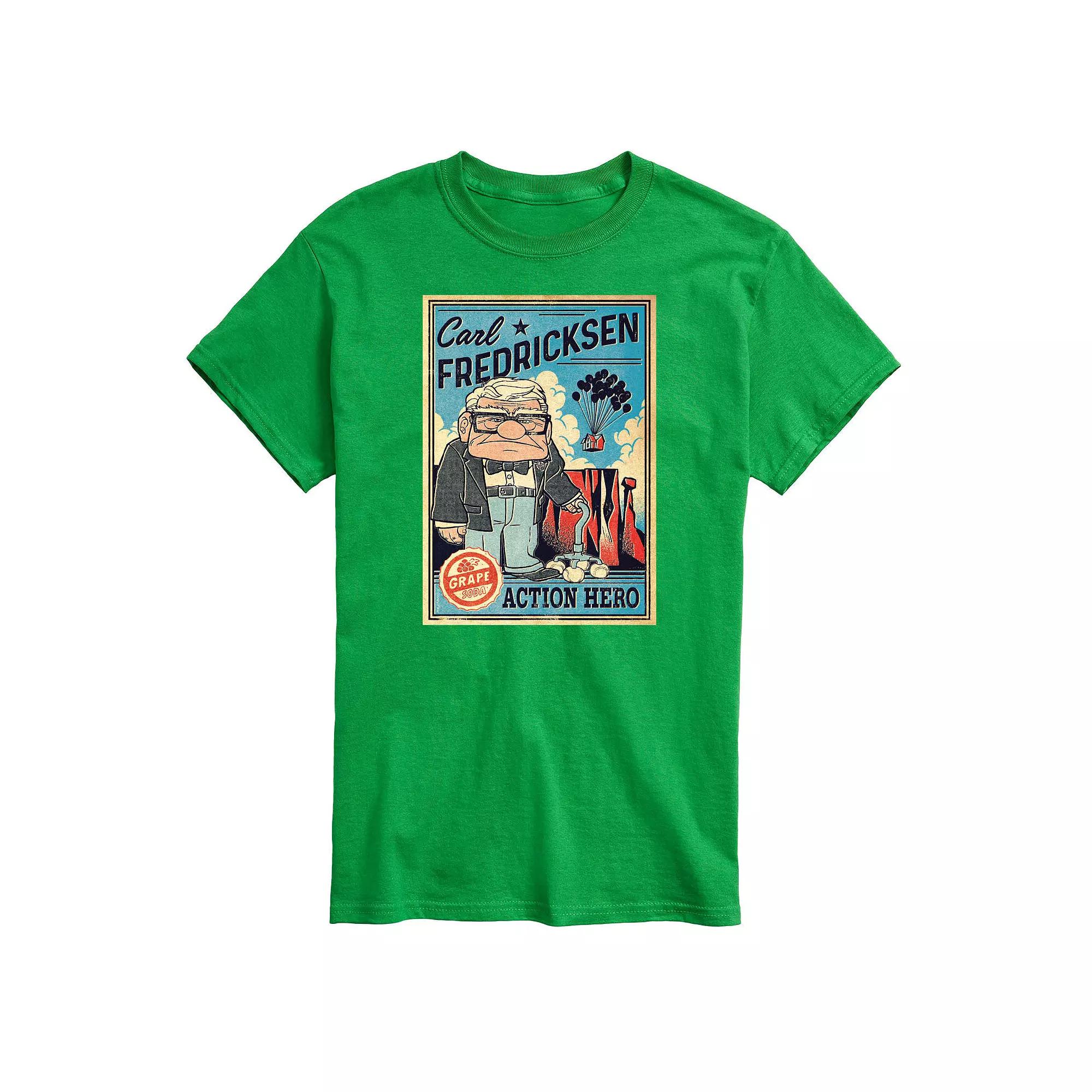 Disney / Pixar's UP Big & Tall Carl Graphic Tee, Men's,  Product Image
