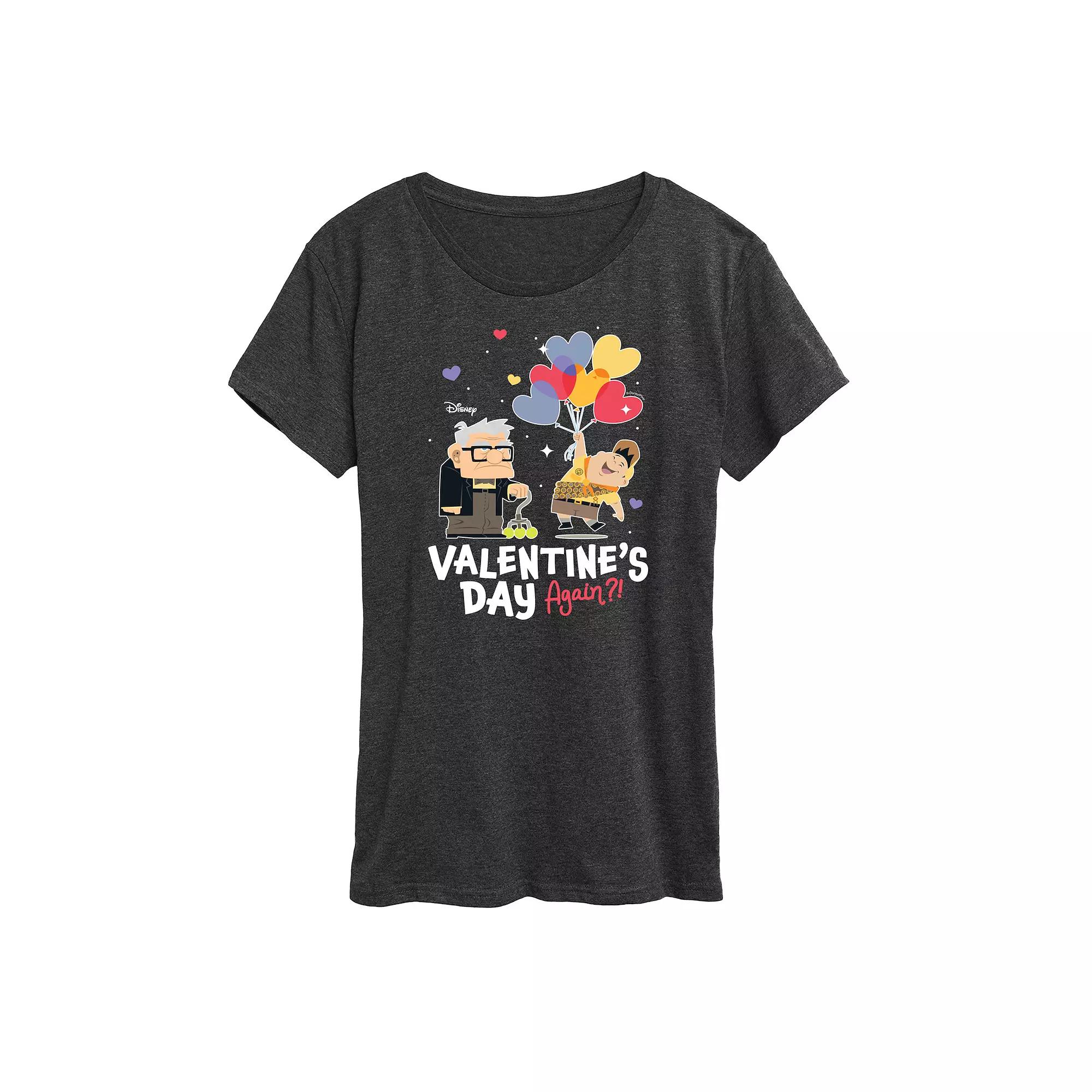 Women's Disney Valentine's Day Again Short Sleeve Graphic T-Shirt Product Image