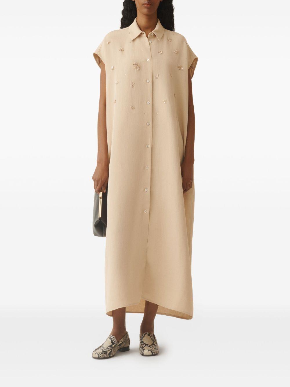 sequin-embellished midi dress Product Image