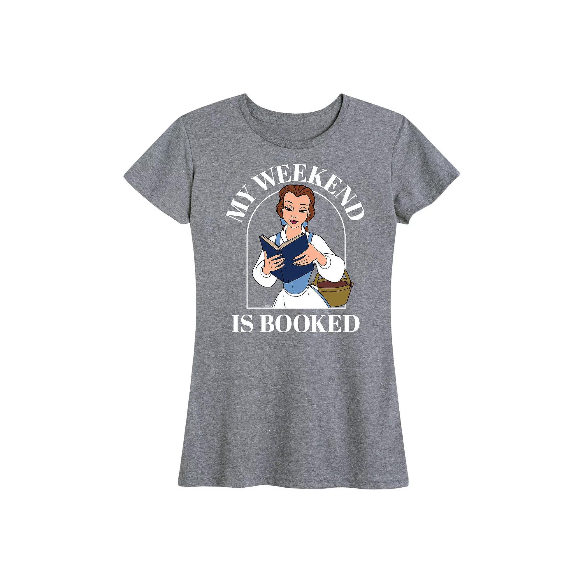 Disney Princess Belle Women's Weekend Graphic Tee, Girl's,  Product Image