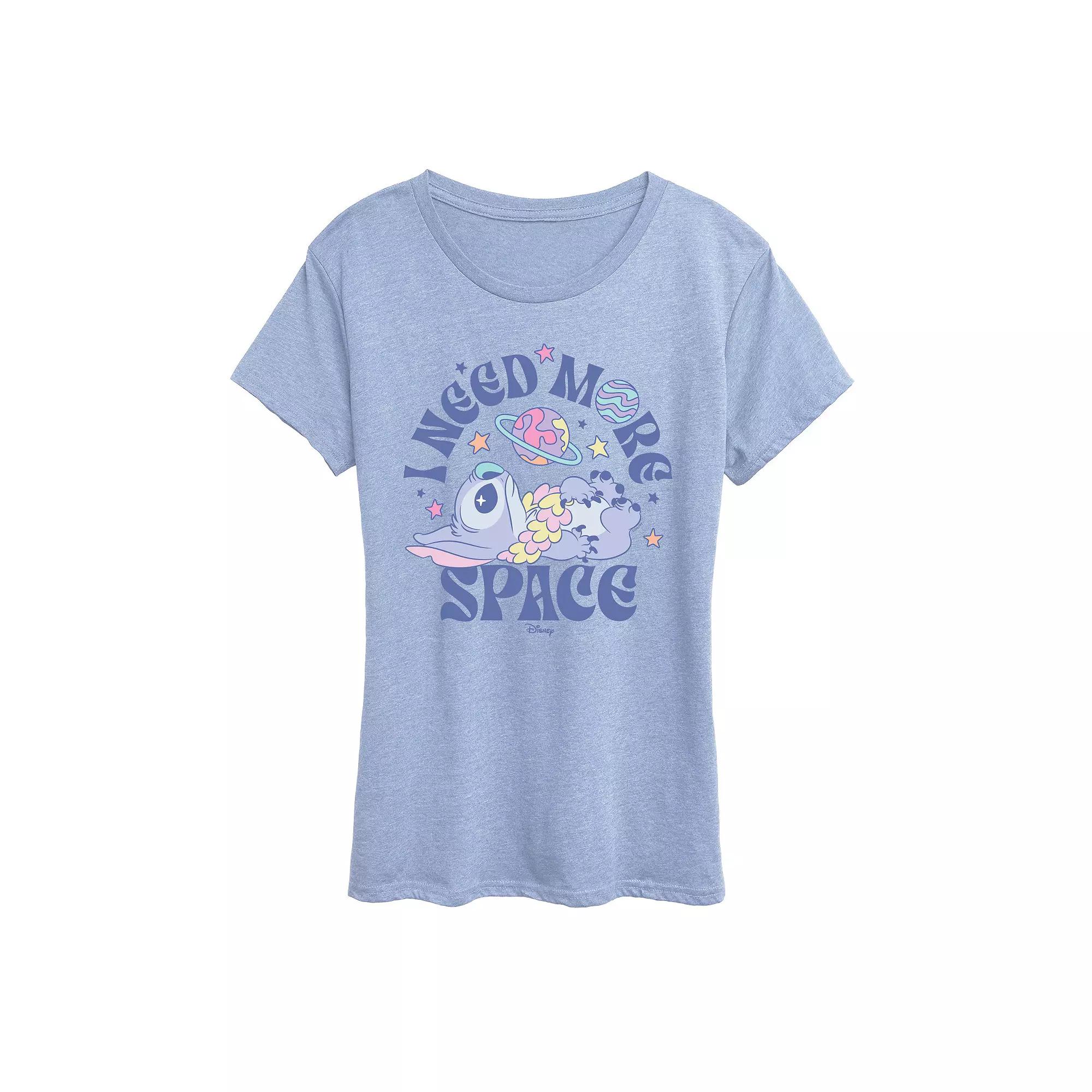 Disney's Lilo & Stitch Women's Need More Space Graphic Tee,  Product Image