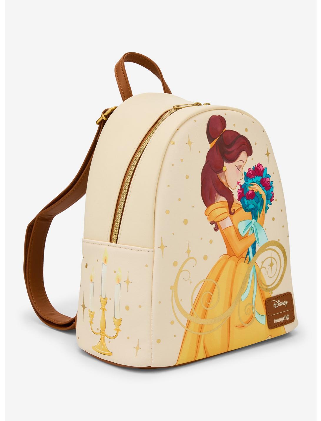 Loungefly Disney Beauty And The Beast Belle Bouquet Mini Backpack Product Image