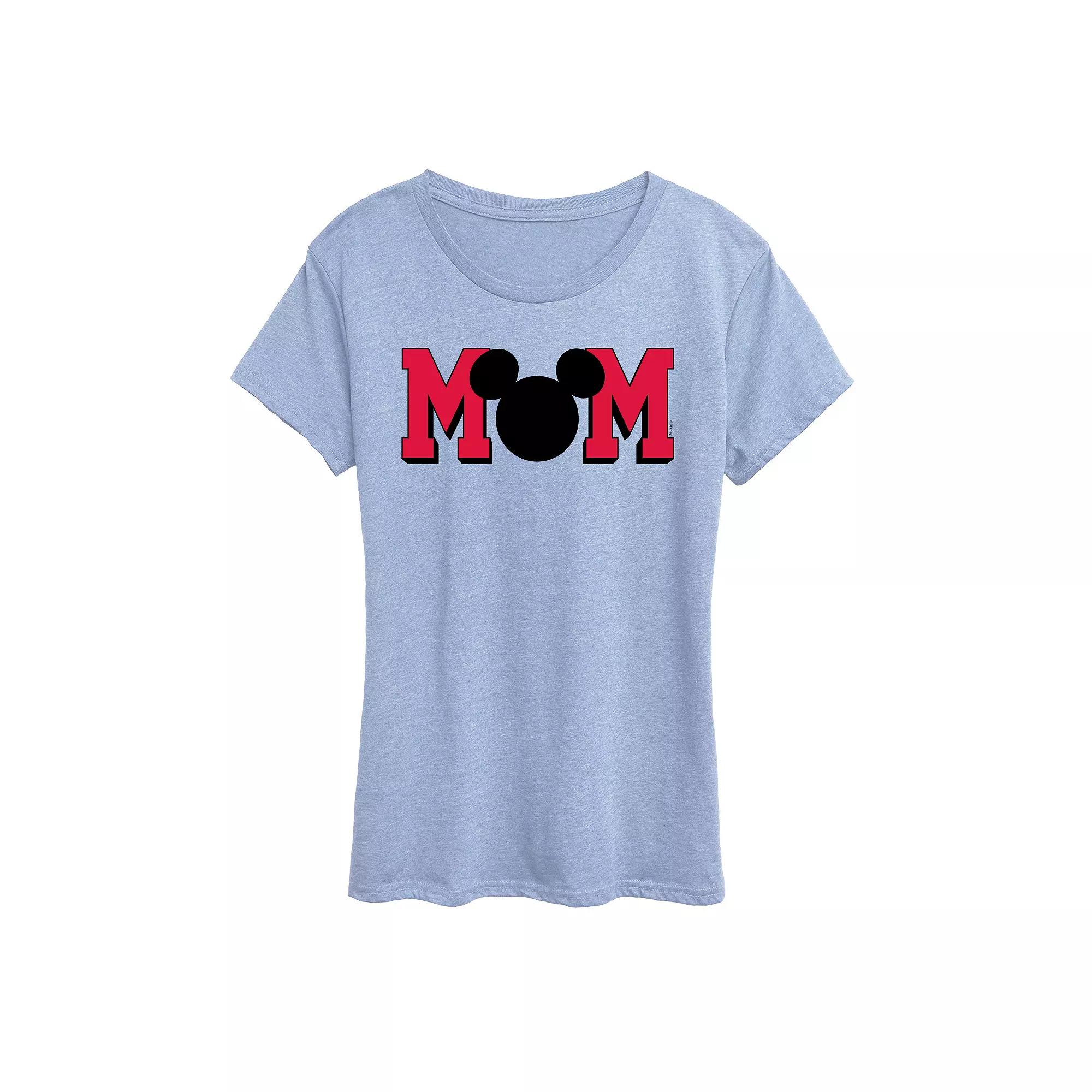 Disney's Mickey Mouse Women's Mom Graphic Tee,  Product Image