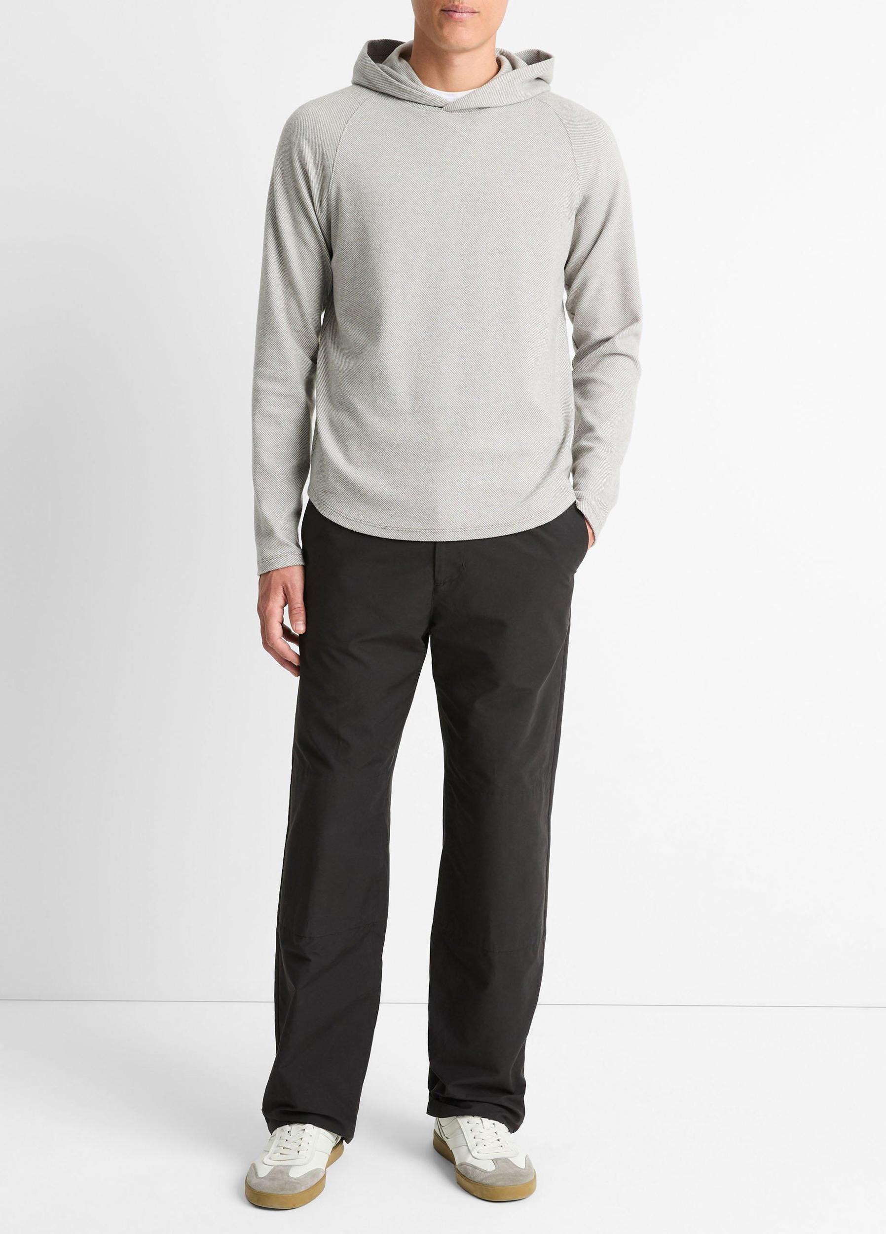 Mens Broken Twill Pullover Hoodie Vince Product Image