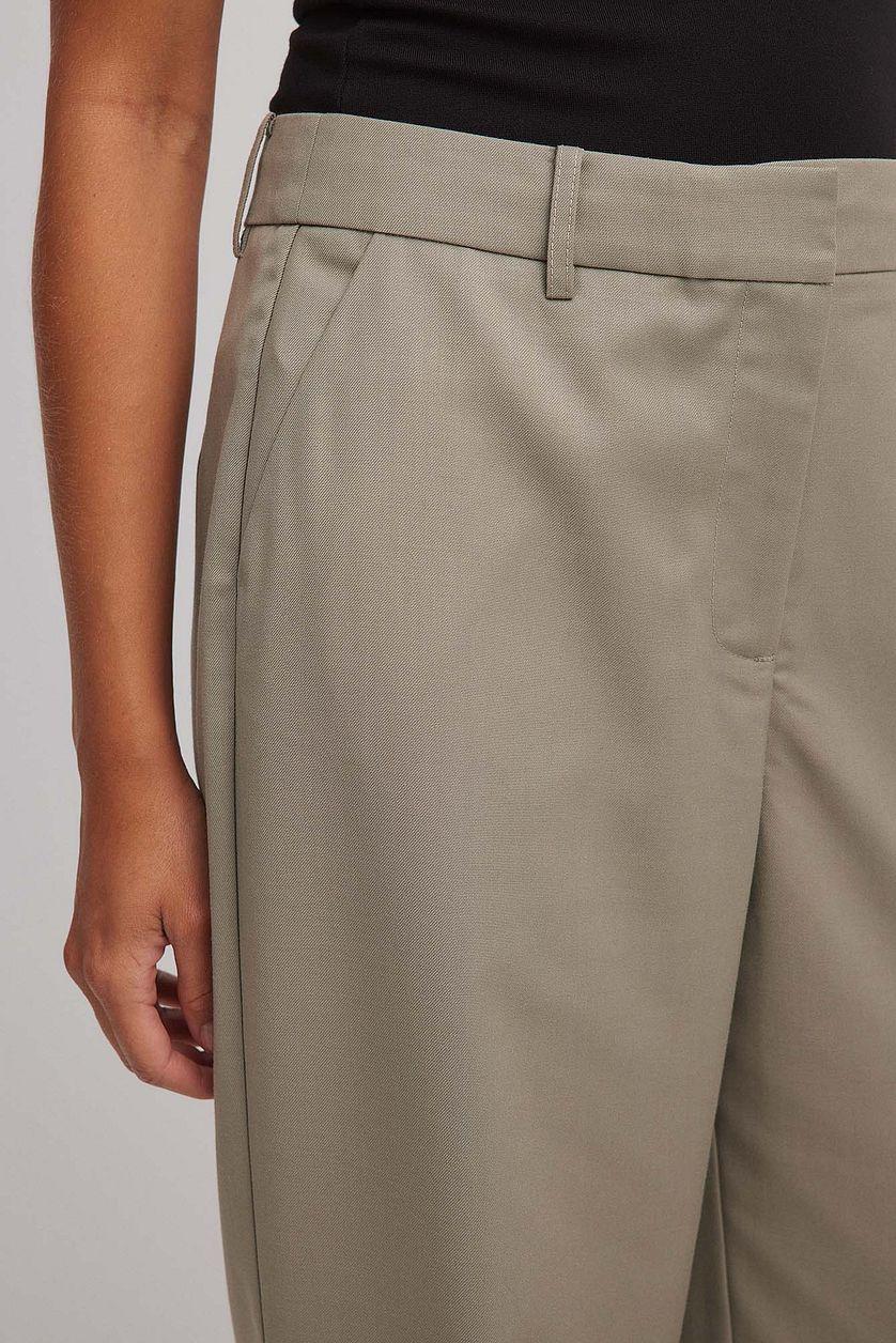 Tailored Straight Leg Suit Pants Product Image