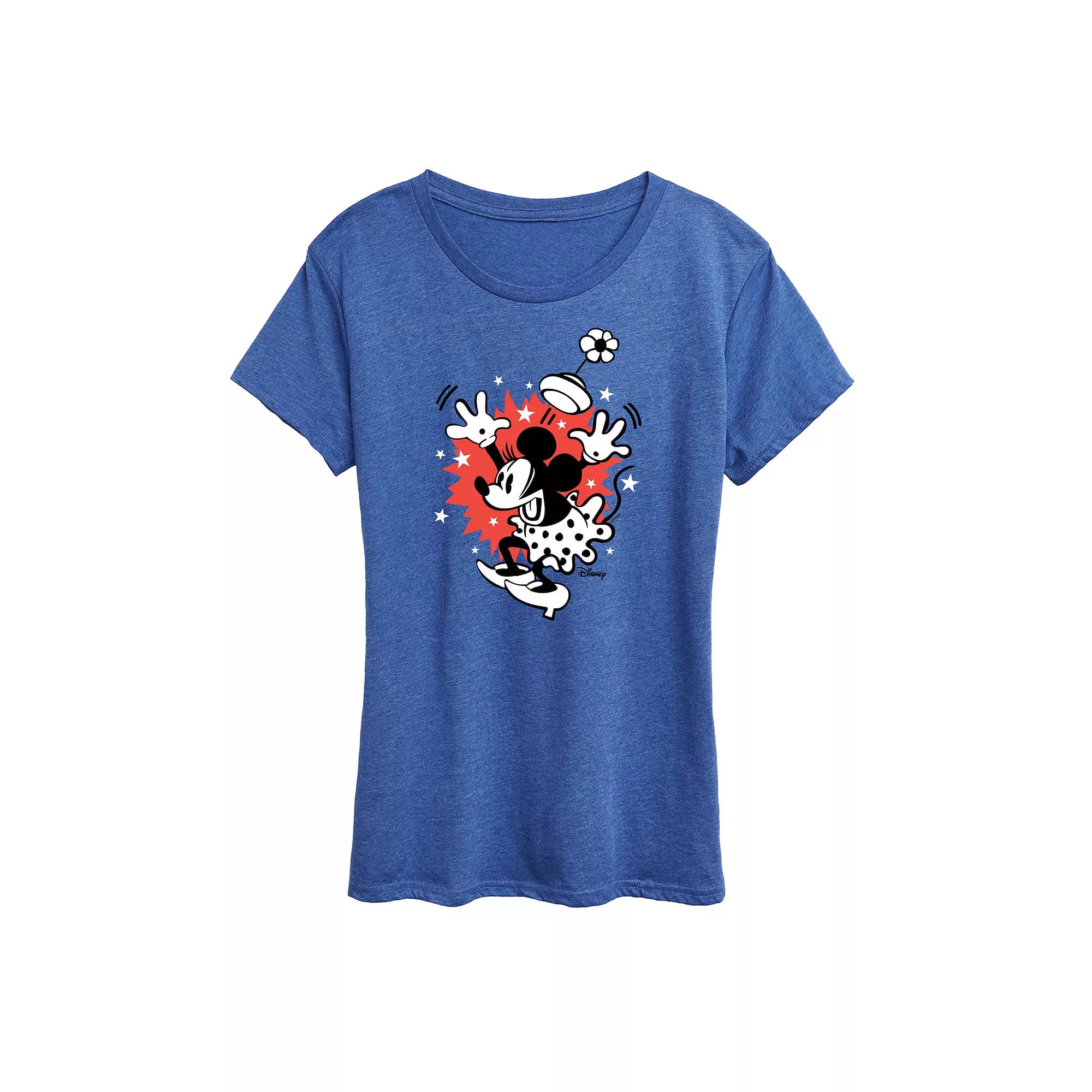 Disney's Minnie Mouse Surprise Graphic Tee, Women's,  Product Image
