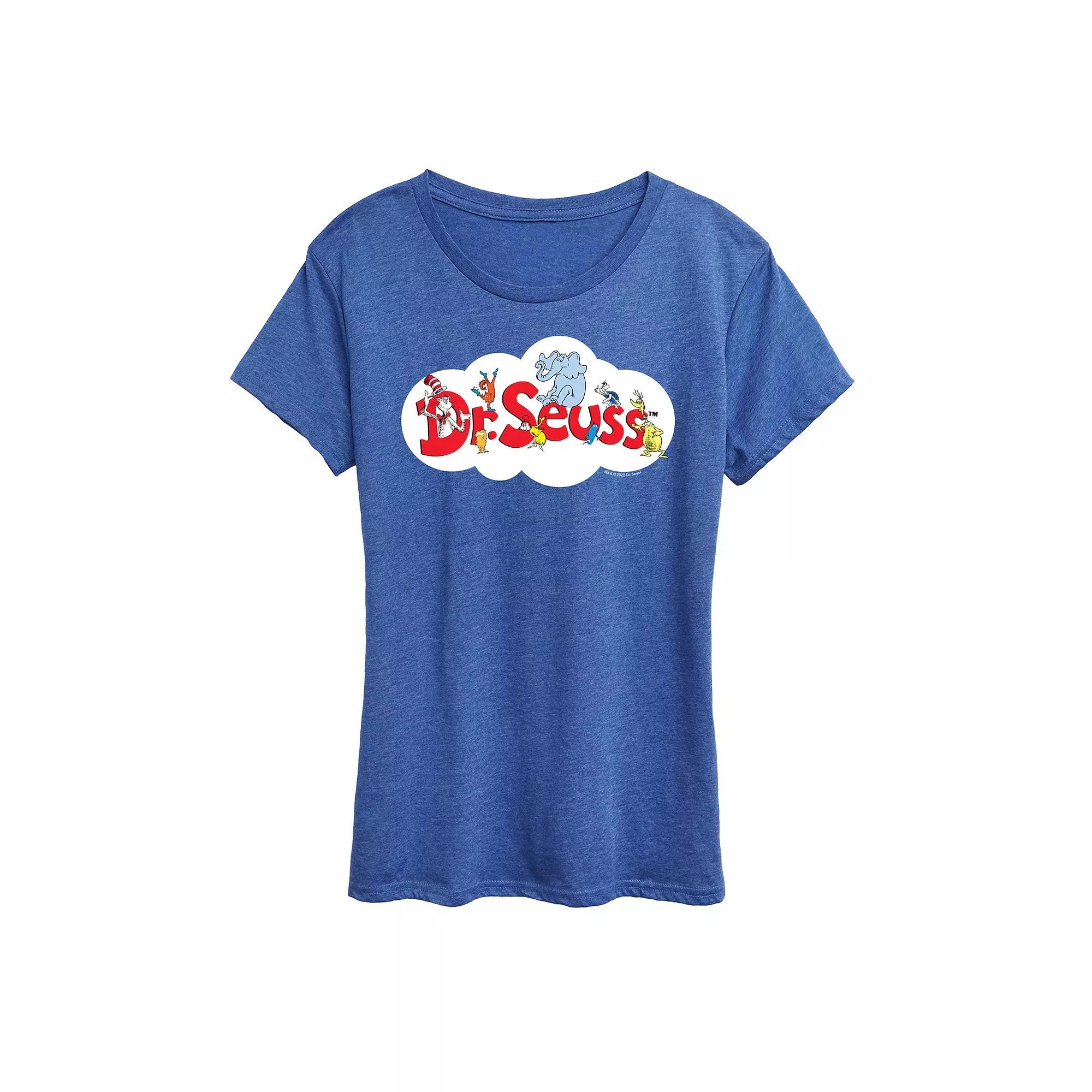 Women's Dr. Seuss Cloud Logo Graphic Tee,  Product Image
