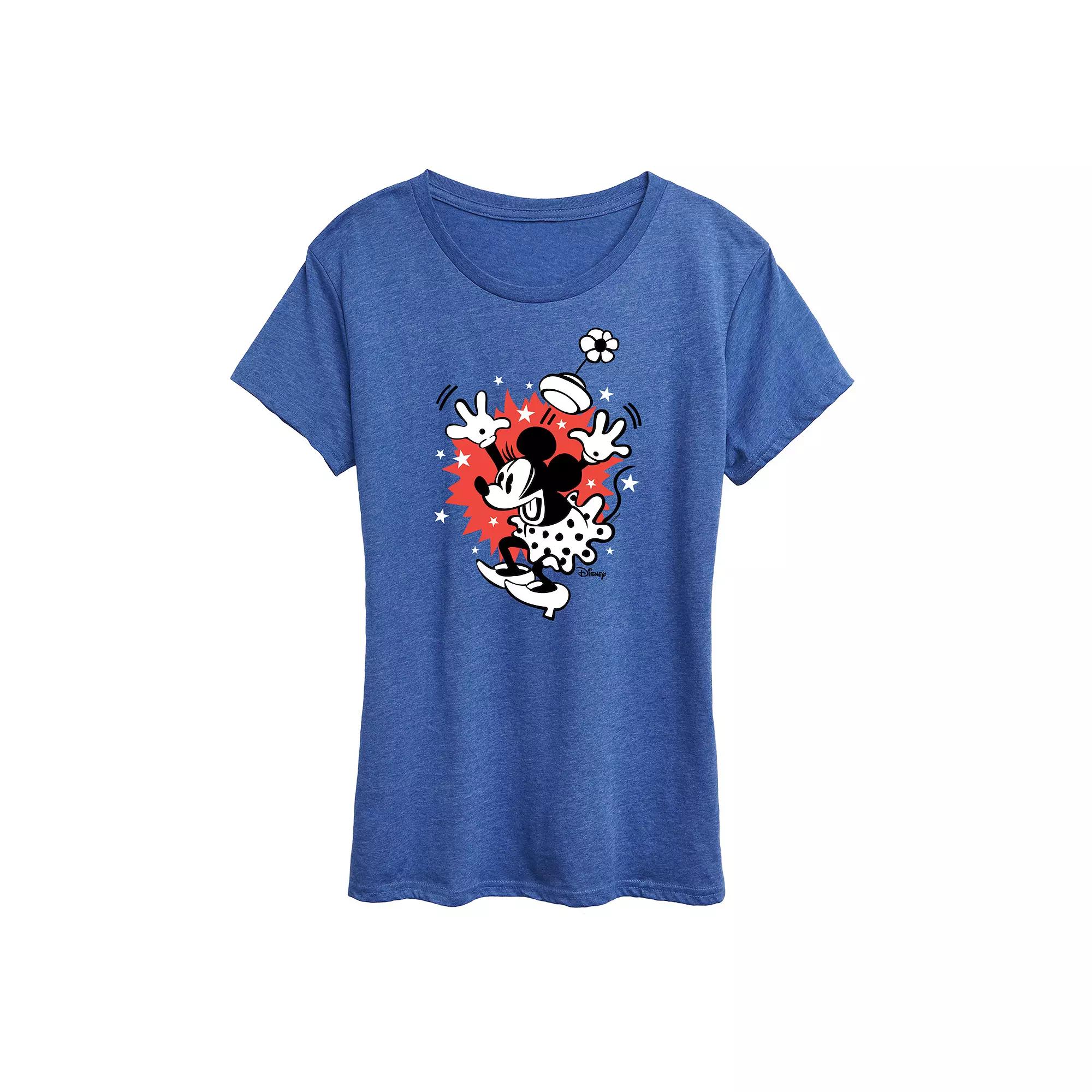 Disney's Minnie Mouse Surprise Graphic Tee, Women's,  Product Image