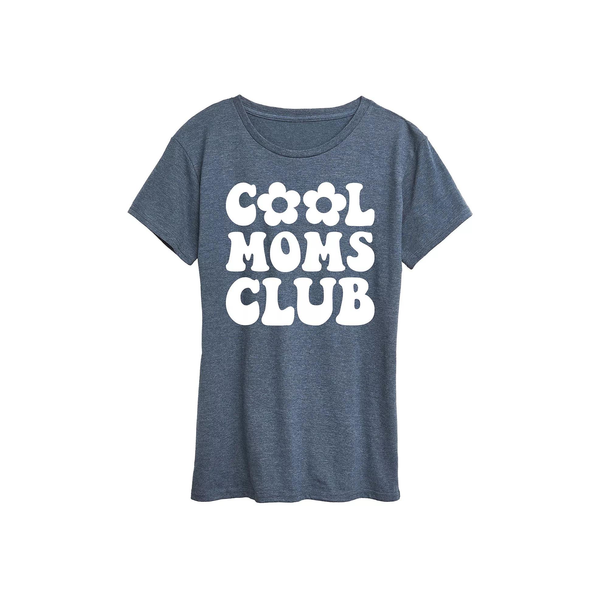 Women's Cool Moms Club Graphic Tee, Girl's,  Product Image
