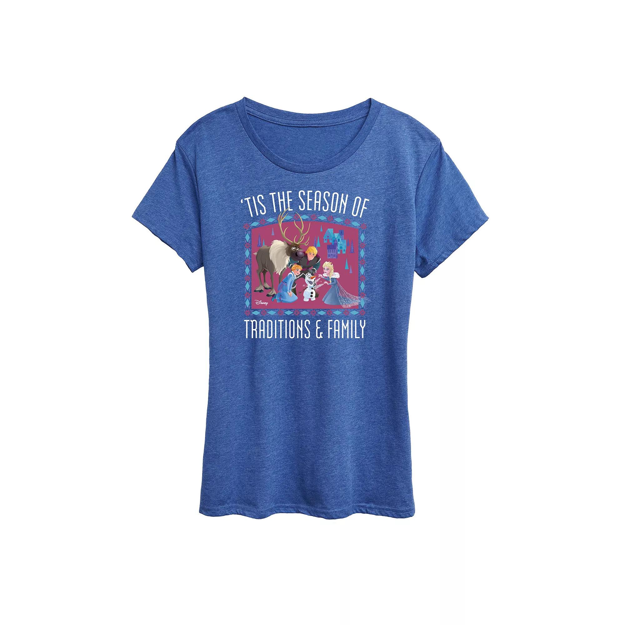 Disney's Frozen 2 Women's 'Tis The Season Graphic Tee, Girl's,  Product Image