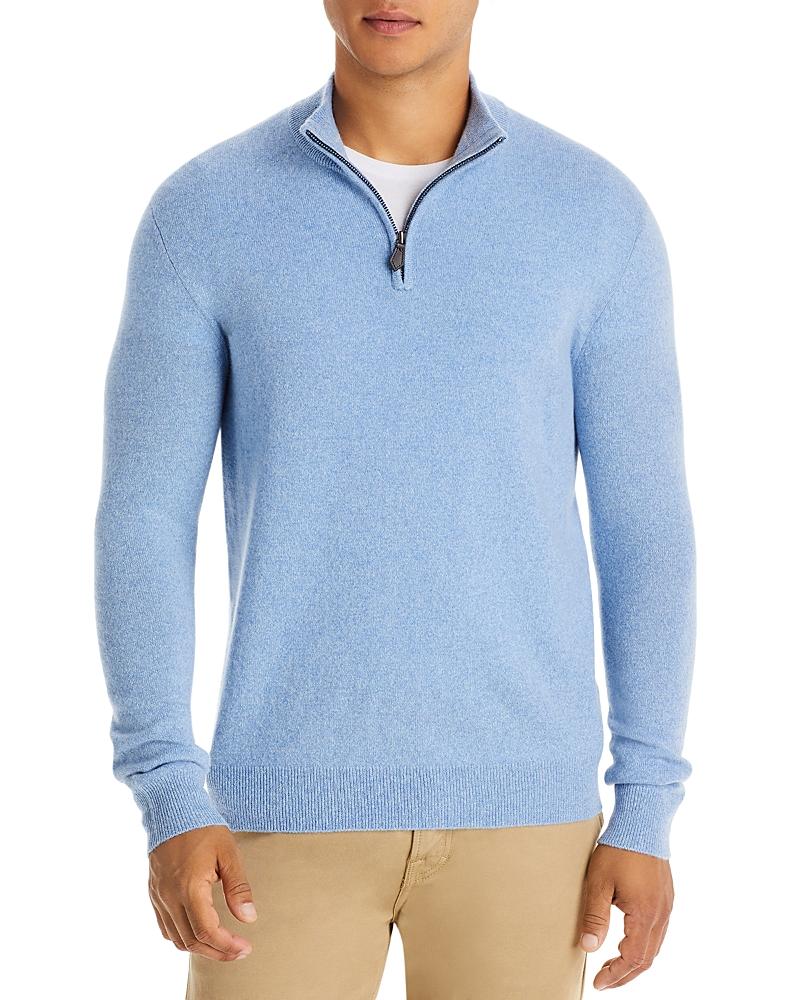 The Mens Store at Bloomingdales Cashmere Half-Zip Sweater - Exclusive Product Image