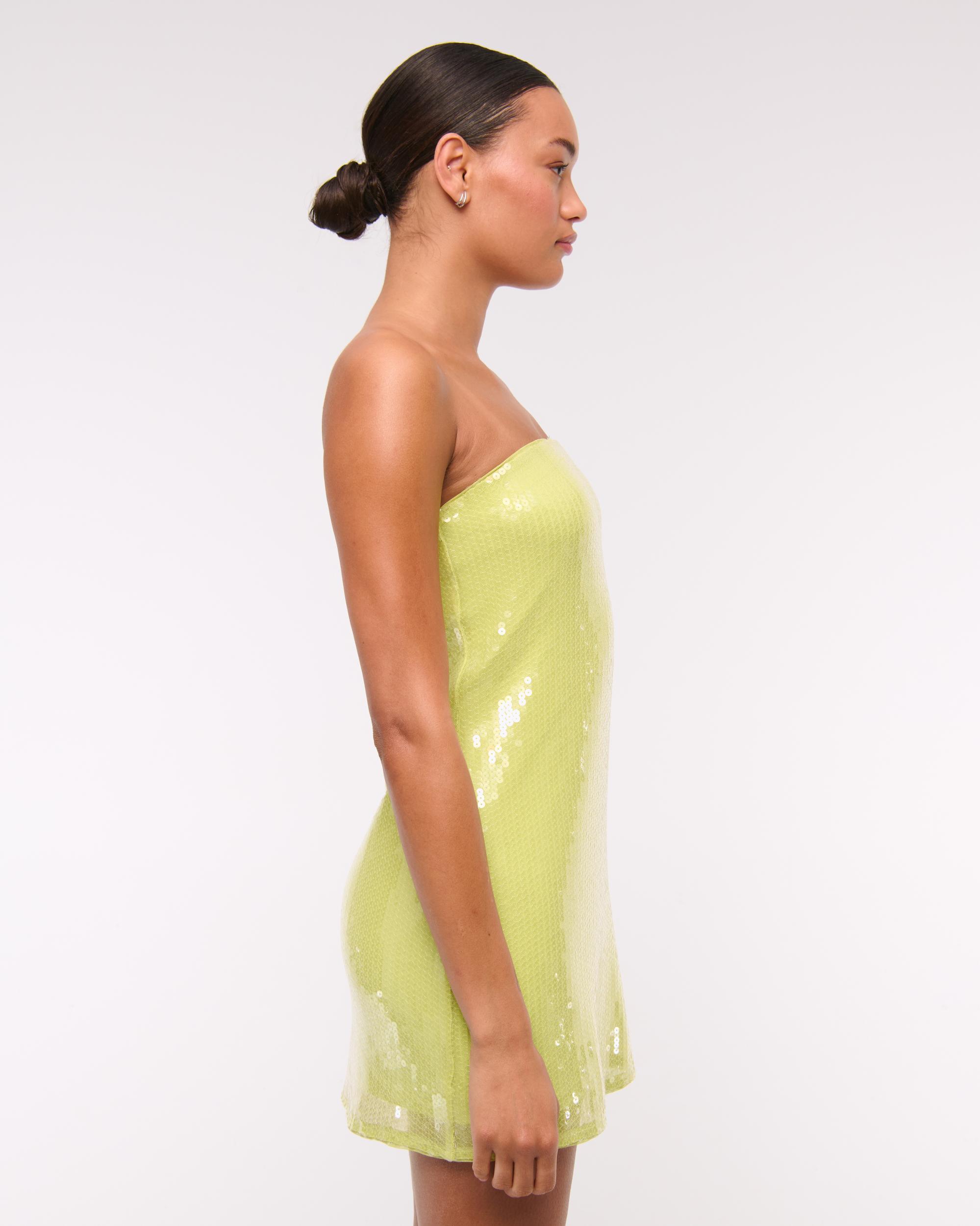 Strapless Sequin Mini Dress Product Image