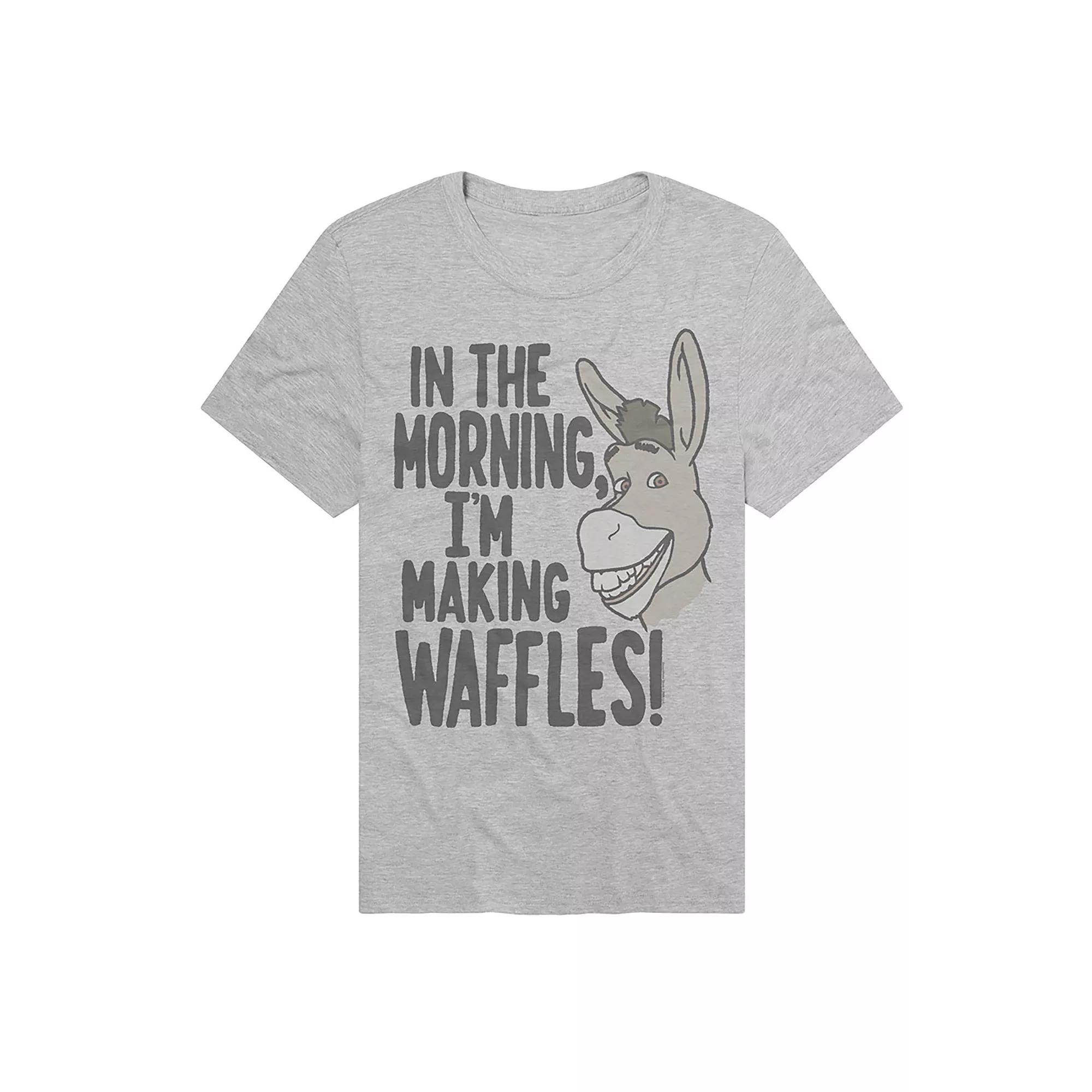 Men's Shrek Waffles Graphic Tee,  Product Image