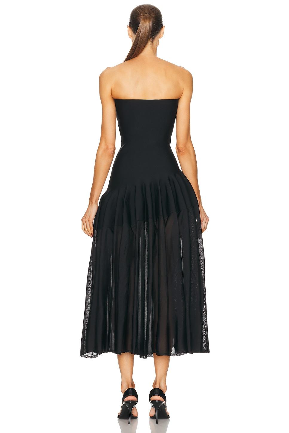 Long Godet Dress Product Image