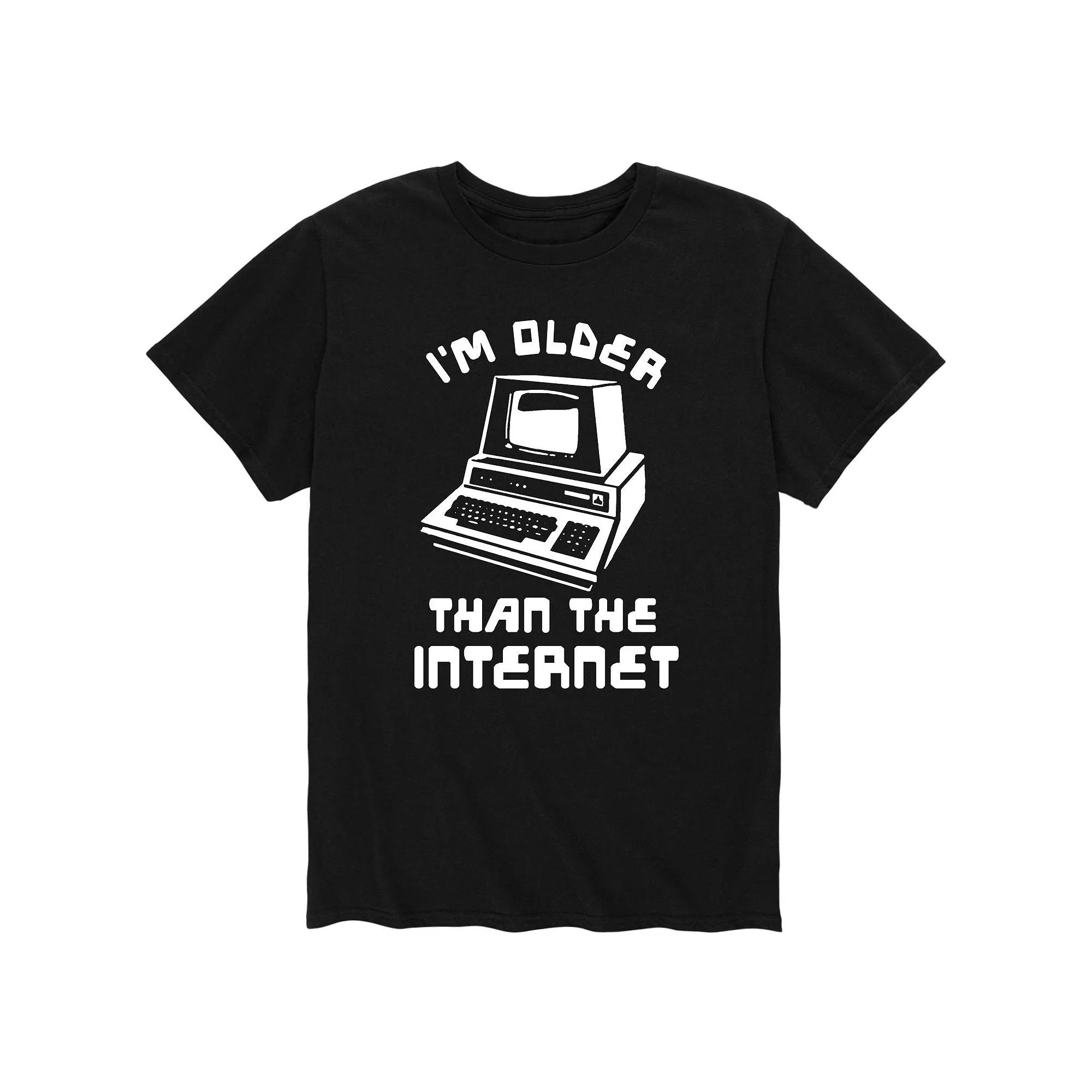 Men's Older Than Internet Tee,  Product Image