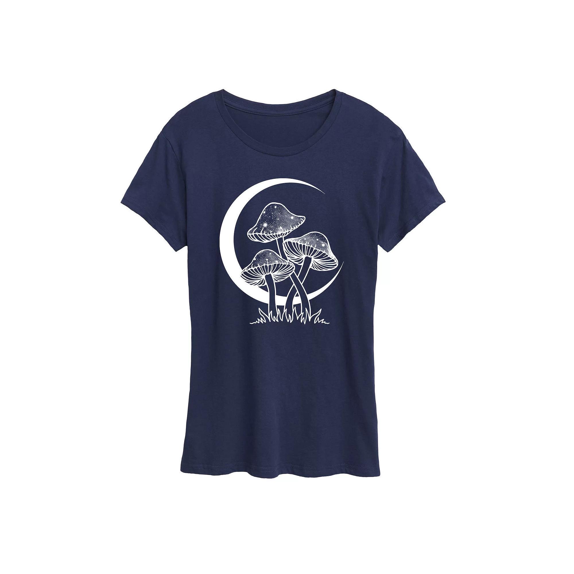 Women's Celestial Mushrooms Graphic Tee, Girl's,  Product Image
