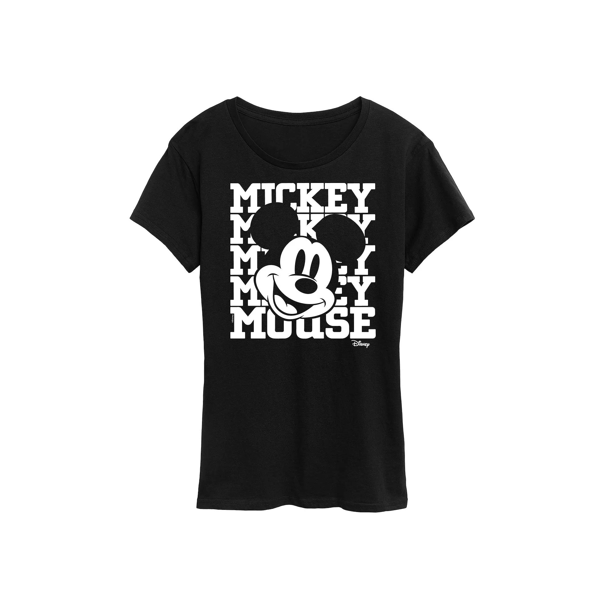 Disney's Mickey Mouse Women's Repeat Graphic Tee,  Product Image